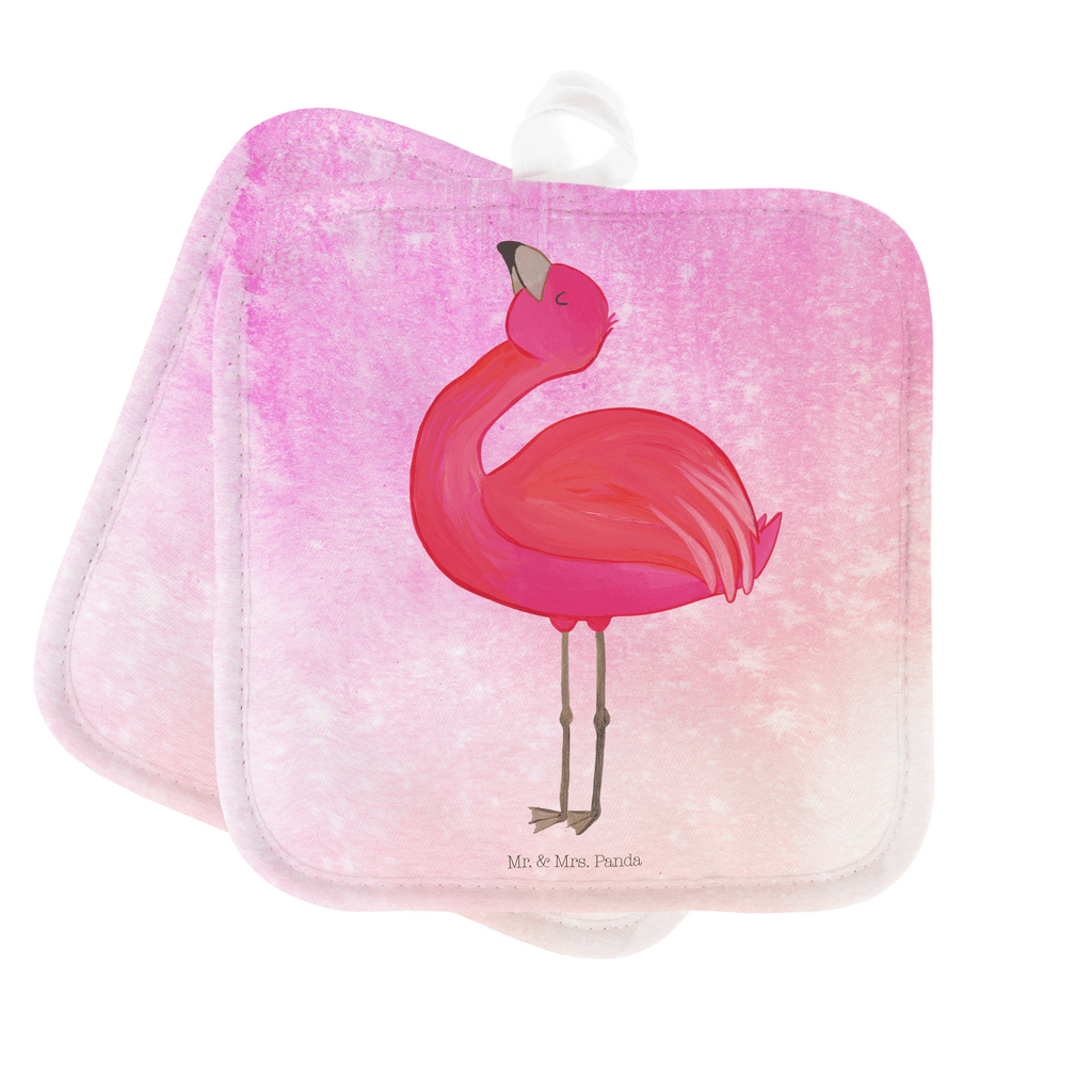 2er Set Topflappen  Flamingo stolz Topflappen, Topfuntersetzer, Ofenhandschuh, Topflappen Set, Topflappen lustig, Topflappen mit Spruch, Flamingo, stolz, Freude, Selbstliebe, Selbstakzeptanz, Freundin, beste Freundin, Tochter, Mama, Schwester