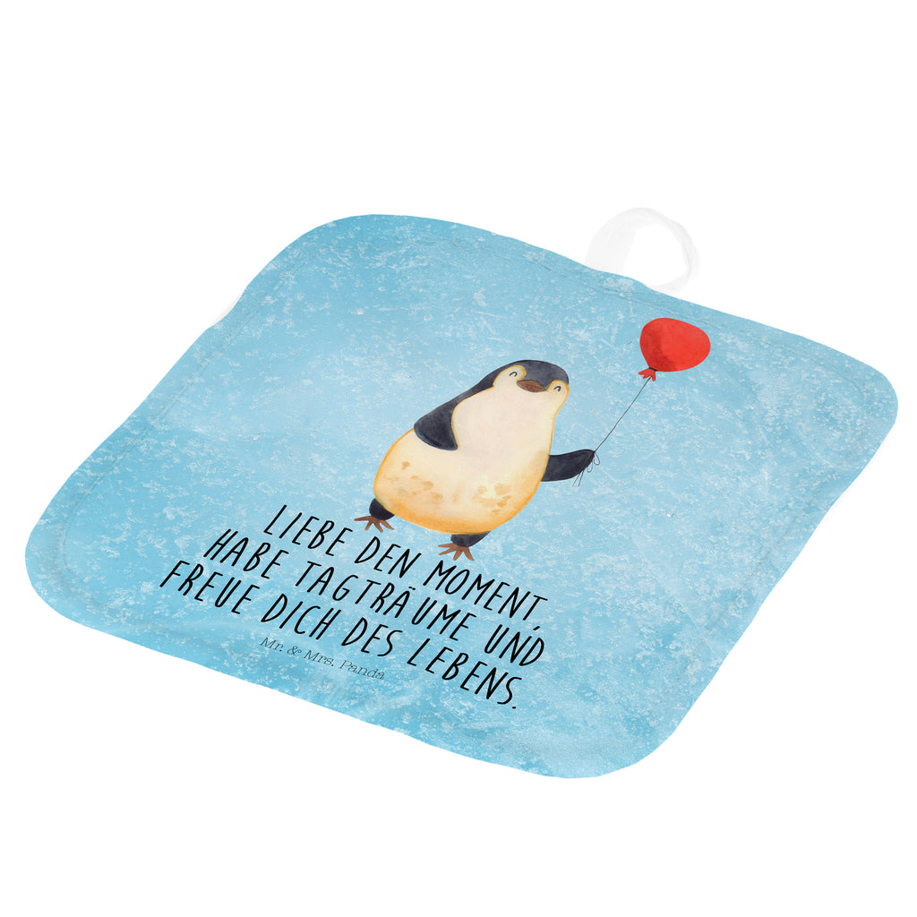 2er Set Topflappen  Pinguin Luftballon Topflappen, Topfuntersetzer, Ofenhandschuh, Topflappen Set, Topflappen lustig, Topflappen mit Spruch, Pinguin, Pinguine, Luftballon, Tagträume, Lebenslust, Geschenk Freundin, Geschenkidee, beste Freundin, Motivation, Neustart, neues Leben, Liebe, Glück