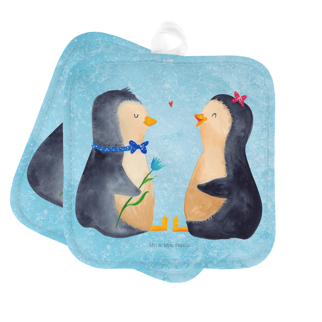 2er Set Topflappen  Pinguin Pärchen Topflappen, Topfuntersetzer, Ofenhandschuh, Topflappen Set, Topflappen lustig, Topflappen mit Spruch, Pinguin, Pinguine, Liebe, Liebespaar, Liebesbeweis, Liebesgeschenk, Verlobung, Jahrestag, Hochzeitstag, Hochzeit, Hochzeitsgeschenk, große Liebe, Traumpaar