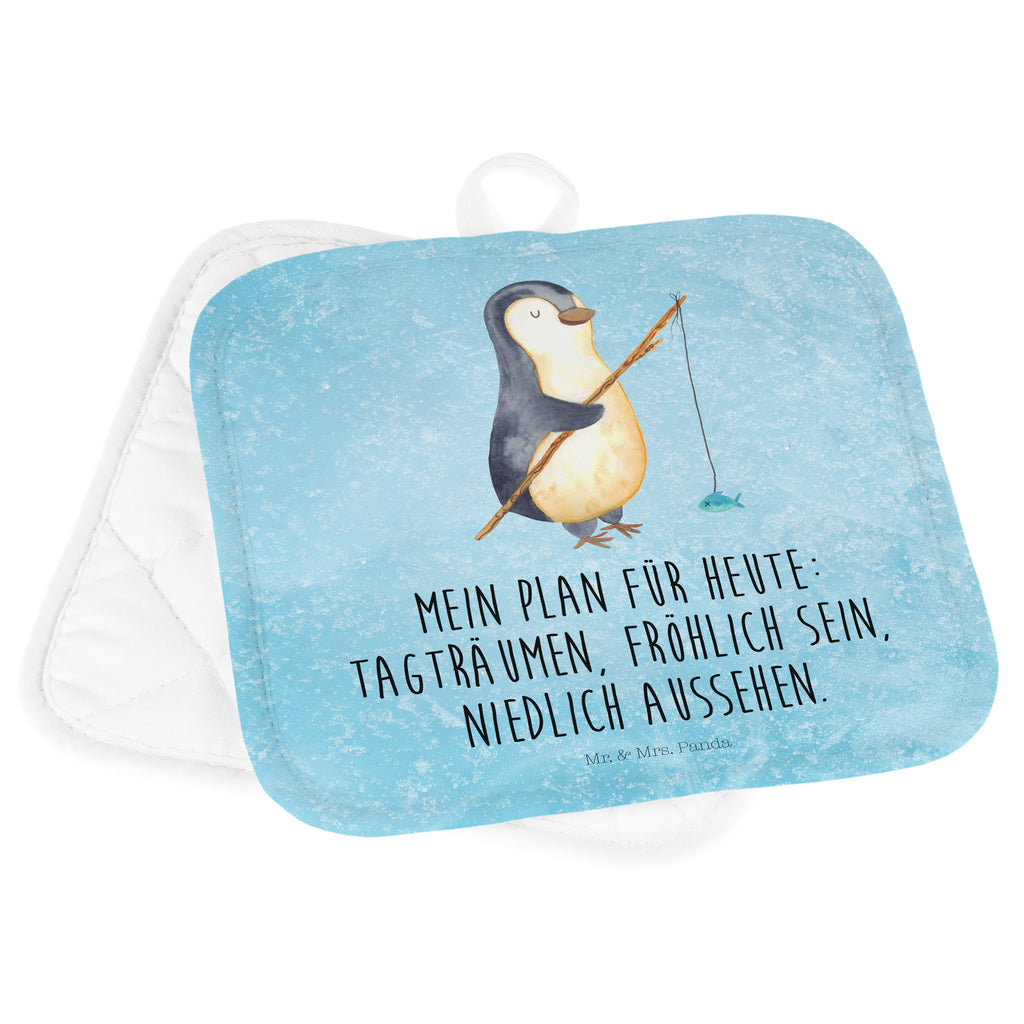 2er Set Topflappen  Pinguin Angler Topflappen, Topfuntersetzer, Ofenhandschuh, Topflappen Set, Topflappen lustig, Topflappen mit Spruch, Pinguin, Pinguine, Angeln, Angler, Tagträume, Hobby, Plan, Planer, Tagesplan, Neustart, Motivation, Geschenk, Freundinnen, Geschenkidee, Urlaub, Wochenende