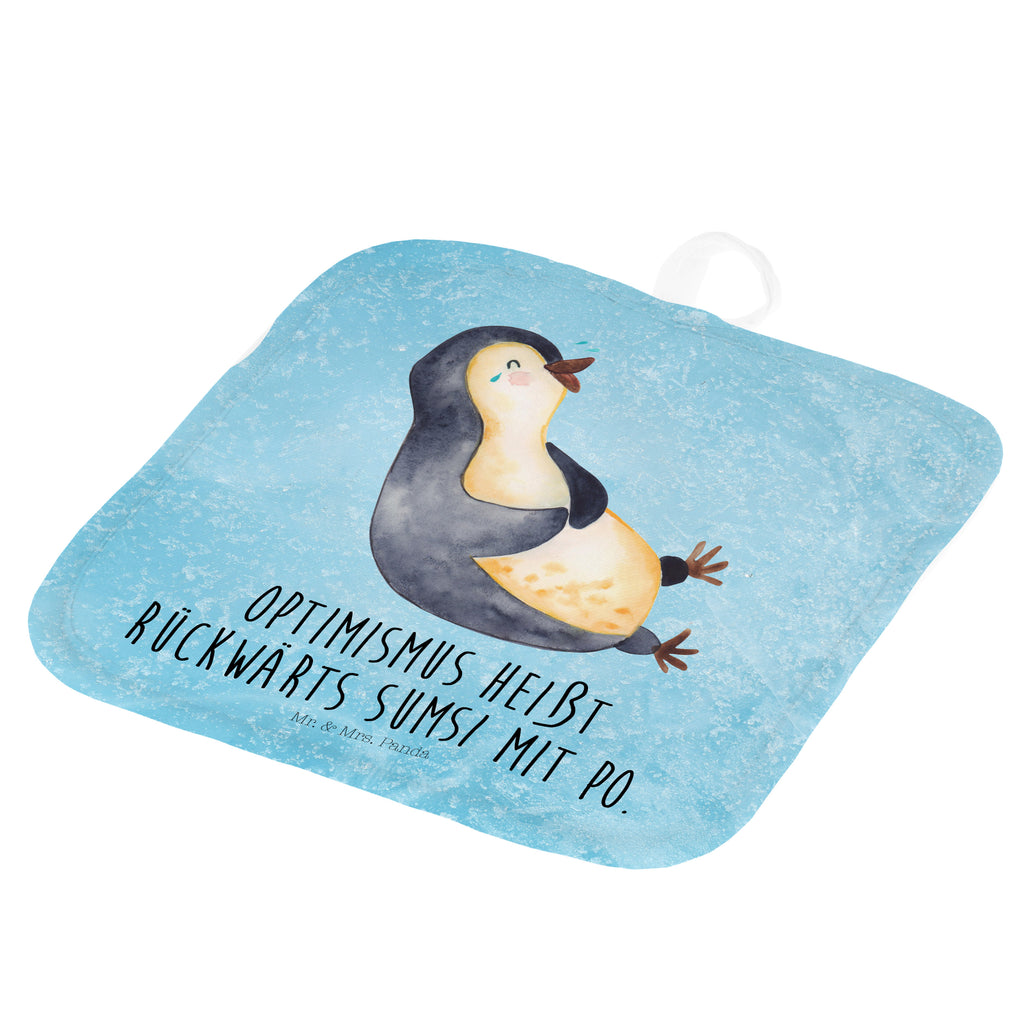 2er Set Topflappen  Pinguin lachend Topflappen, Topfuntersetzer, Ofenhandschuh, Topflappen Set, Topflappen lustig, Topflappen mit Spruch, Pinguin, Pinguine, lustiger Spruch, Optimismus, Fröhlich, Lachen, Humor, Fröhlichkeit