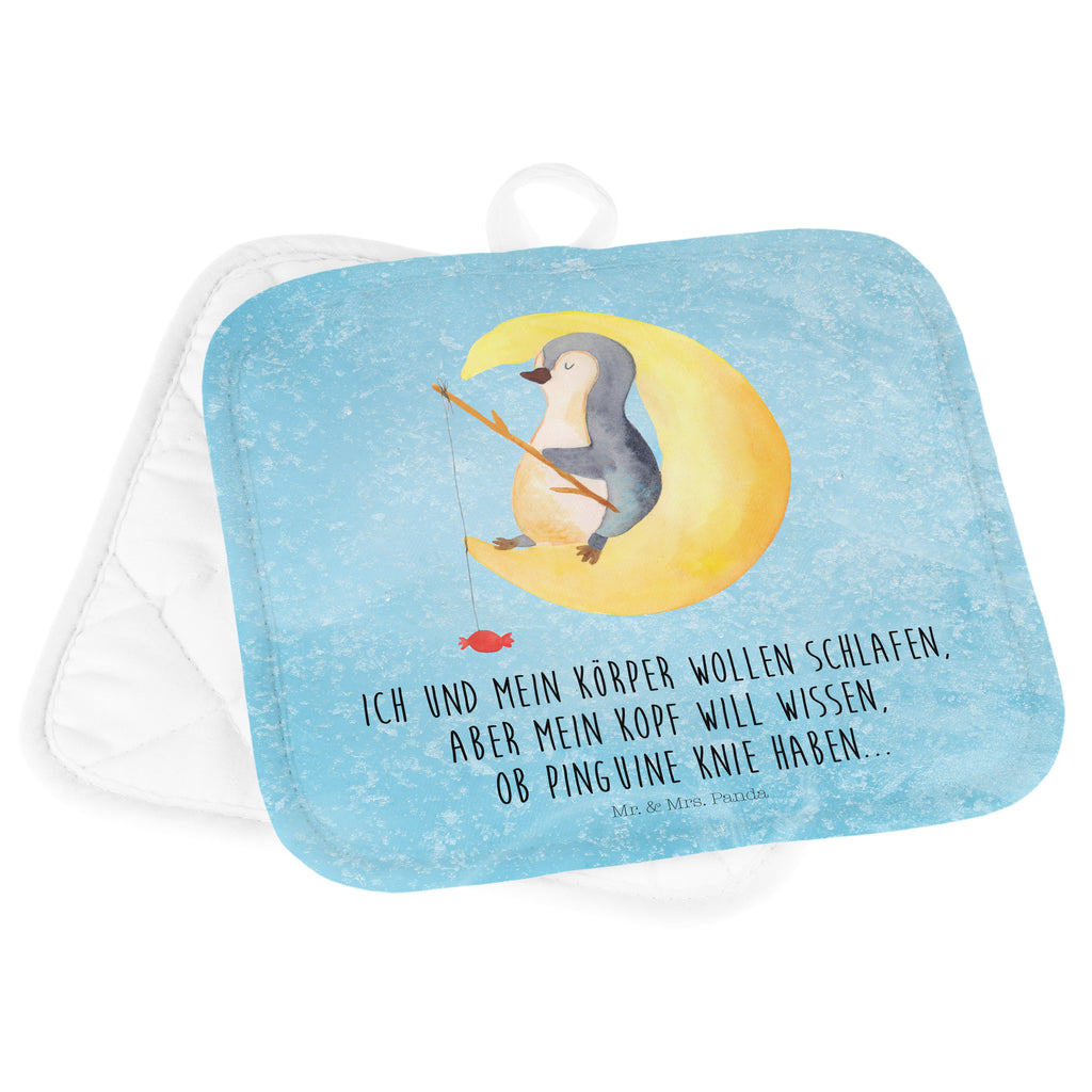 2er Set Topflappen  Pinguin Mond Topflappen, Topfuntersetzer, Ofenhandschuh, Topflappen Set, Topflappen lustig, Topflappen mit Spruch, Pinguin, Pinguine, Spruch, schlafen, Nachtruhe, Einschlafen, Schlafzimmer, Schlafstörungen, Gästezimmer