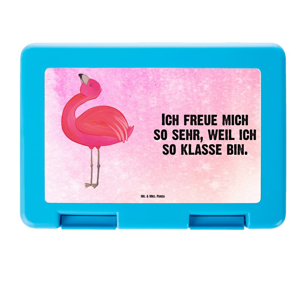 Brotdose Flamingo stolz Brotbox, Snackbox, Lunch box, Butterbrotdose, Brotzeitbox, Flamingo, stolz, Freude, Selbstliebe, Selbstakzeptanz, Freundin, beste Freundin, Tochter, Mama, Schwester
