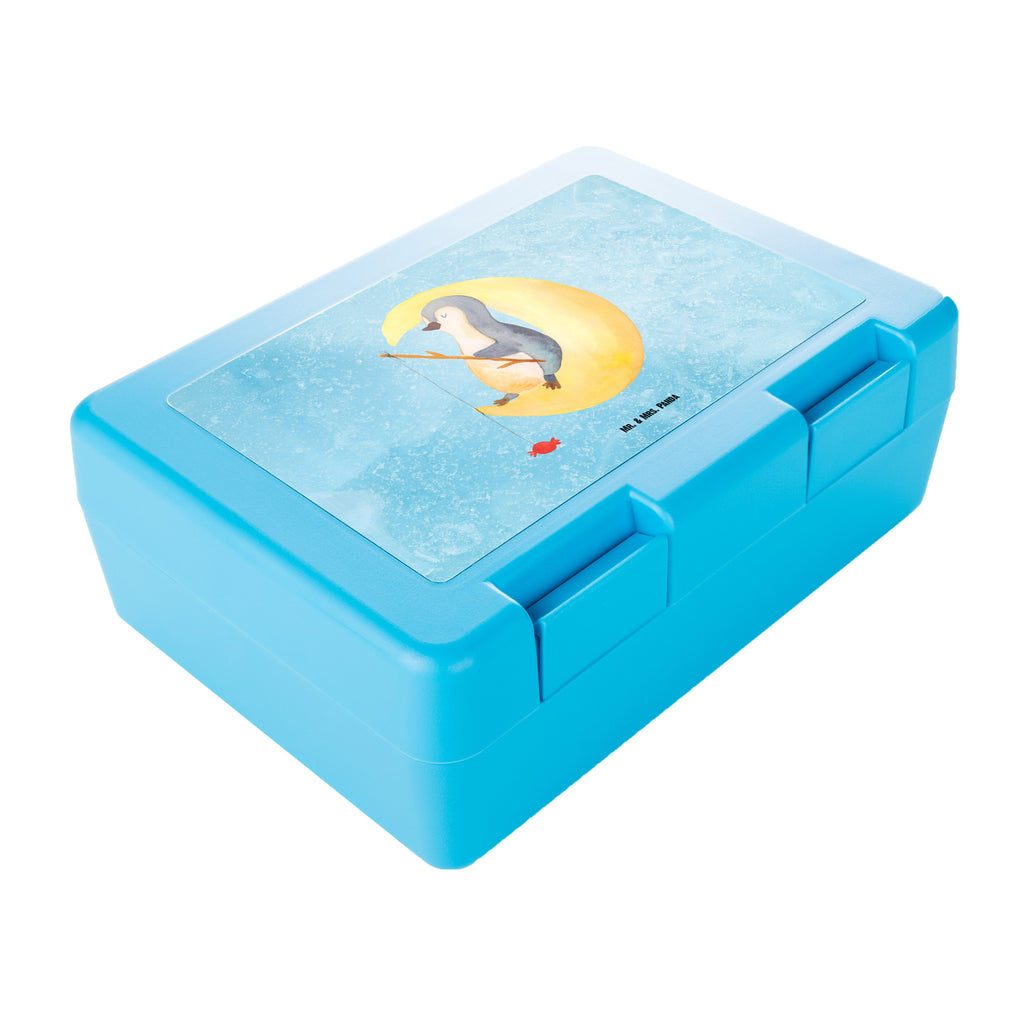Brotdose Pinguin Mond Brotbox, Snackbox, Lunch box, Butterbrotdose, Brotzeitbox, Pinguin, Pinguine, Spruch, schlafen, Nachtruhe, Einschlafen, Schlafzimmer, Schlafstörungen, Gästezimmer