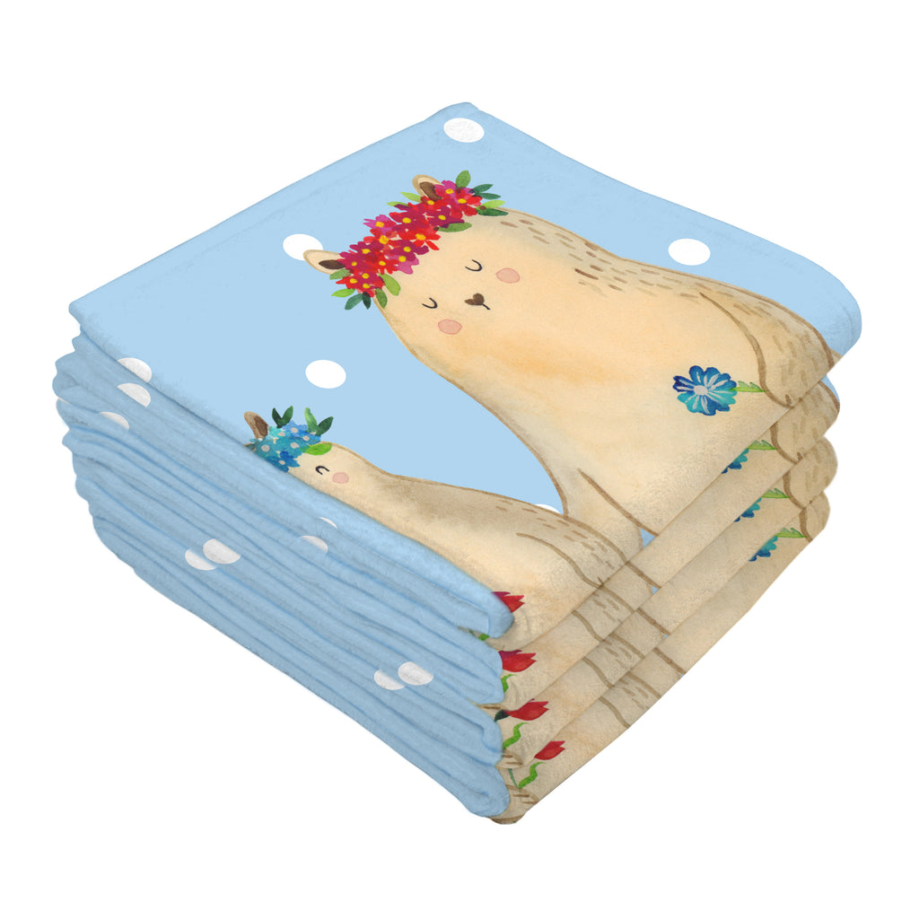 Gäste Handtuch Bären mit Blumenkranz Gästetuch, Reisehandtuch, Sport Handtuch, Frottier, Kinder Handtuch, Familie, Vatertag, Muttertag, Bruder, Schwester, Mama, Papa, Oma, Opa, Bär, Bären, Mutter, Mutti, Mami, Lieblingsmensch, Lieblingsmama, beste Mutter, weltbeste Mama, Geschenk Mama. Muttertag, Tochter, Kind, Kinder, Töchter, Family, Vorbild