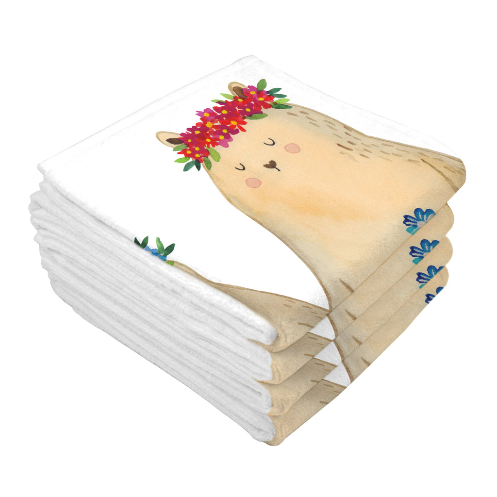 Gäste Handtuch Bären mit Blumenkranz Gästetuch, Reisehandtuch, Sport Handtuch, Frottier, Kinder Handtuch, Familie, Vatertag, Muttertag, Bruder, Schwester, Mama, Papa, Oma, Opa, Bär, Bären, Mutter, Mutti, Mami, Lieblingsmensch, Lieblingsmama, beste Mutter, weltbeste Mama, Geschenk Mama. Muttertag, Tochter, Kind, Kinder, Töchter, Family, Vorbild