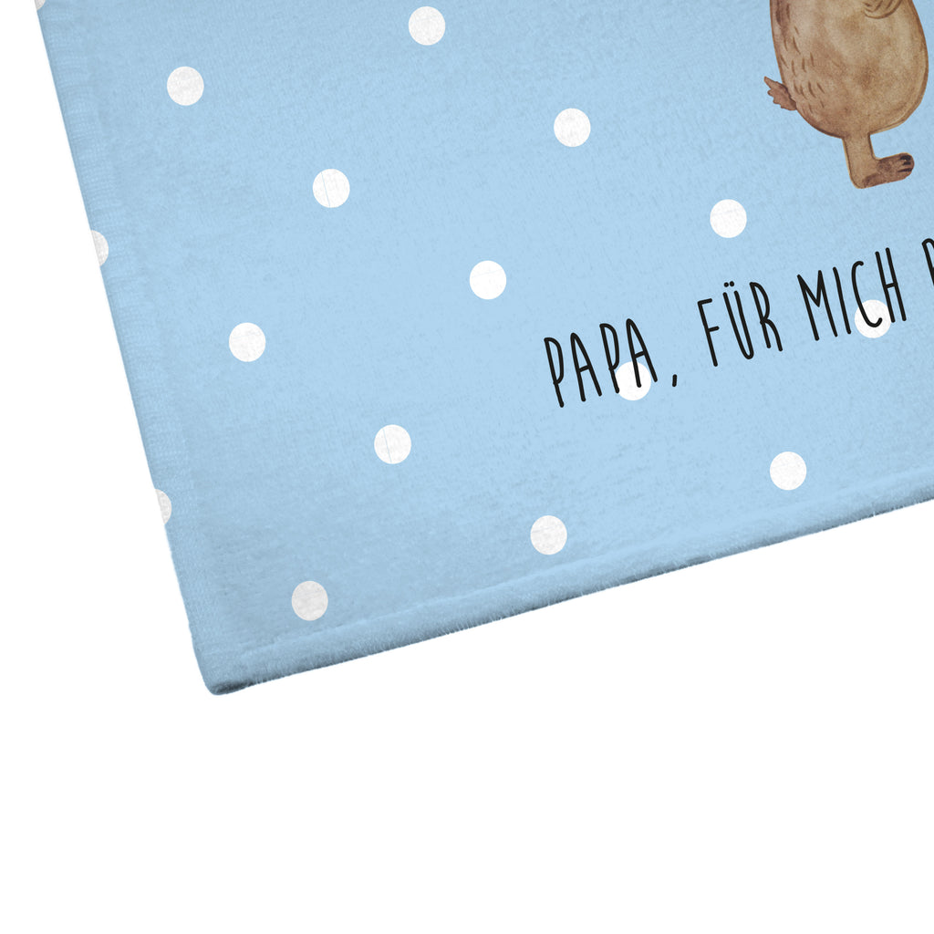 Gäste Handtuch Bären mit Hut Gästetuch, Reisehandtuch, Sport Handtuch, Frottier, Kinder Handtuch, Familie, Vatertag, Muttertag, Bruder, Schwester, Mama, Papa, Oma, Opa, Bär, Bären, Vater, Papi, Paps, Dad, Daddy, Lieblingsmensch, Sohn, Söhne, Kind, Kinder, Vater-Sohn, Family, Vorbild