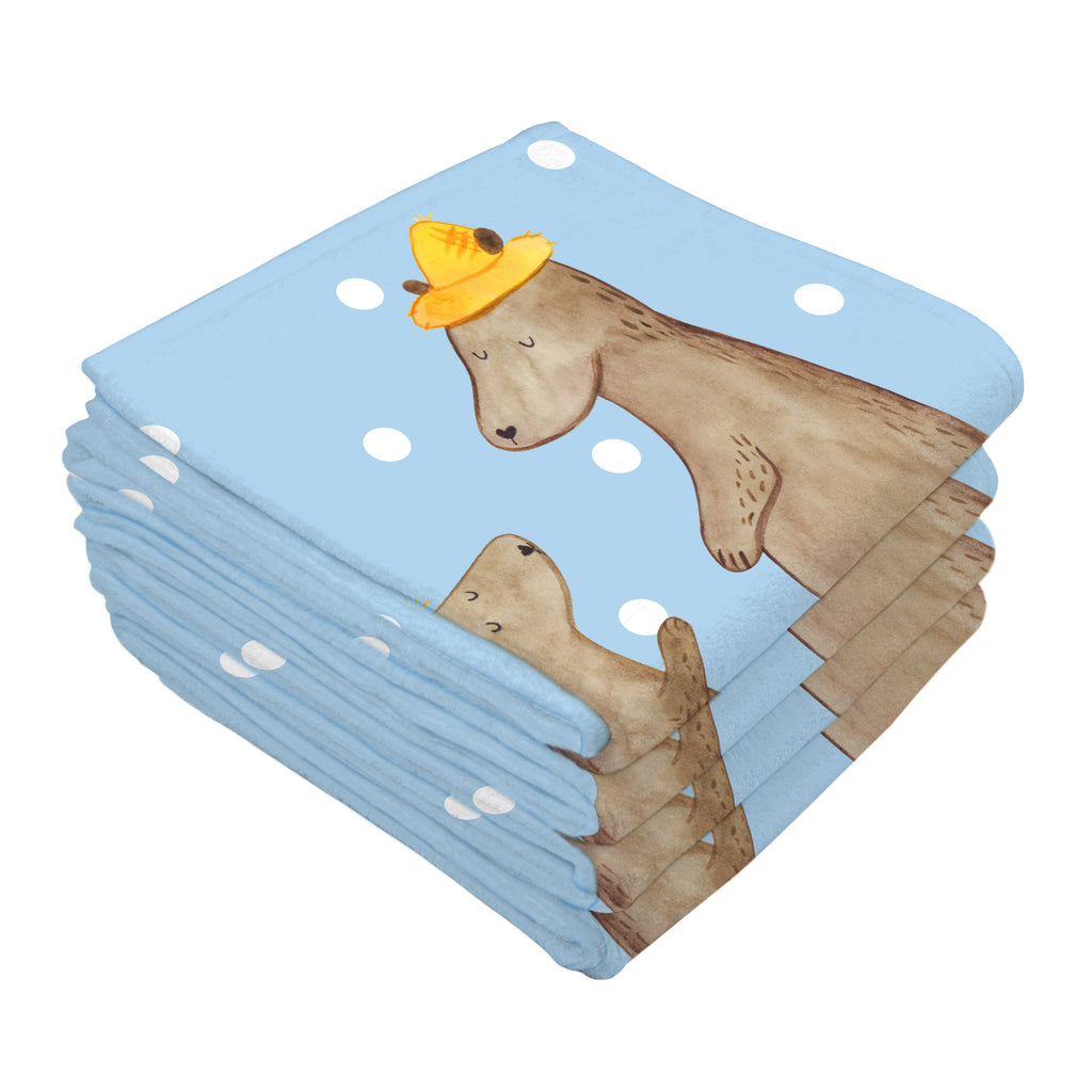 Gäste Handtuch Bären mit Hut Gästetuch, Reisehandtuch, Sport Handtuch, Frottier, Kinder Handtuch, Familie, Vatertag, Muttertag, Bruder, Schwester, Mama, Papa, Oma, Opa, Bär, Bären, Vater, Papi, Paps, Dad, Daddy, Lieblingsmensch, Sohn, Söhne, Kind, Kinder, Vater-Sohn, Family, Vorbild