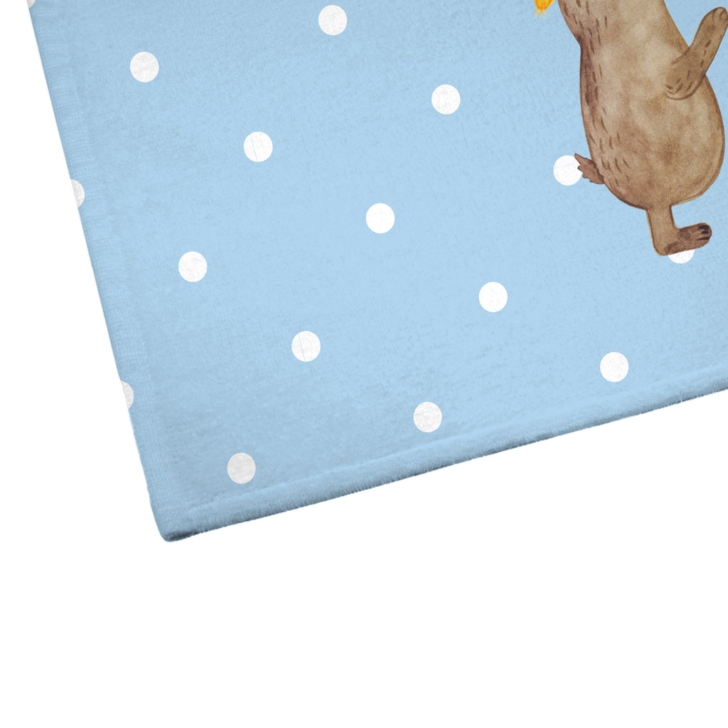 Gäste Handtuch Bären mit Hut Gästetuch, Reisehandtuch, Sport Handtuch, Frottier, Kinder Handtuch, Familie, Vatertag, Muttertag, Bruder, Schwester, Mama, Papa, Oma, Opa, Bär, Bären, Vater, Papi, Paps, Dad, Daddy, Lieblingsmensch, Sohn, Söhne, Kind, Kinder, Vater-Sohn, Family, Vorbild