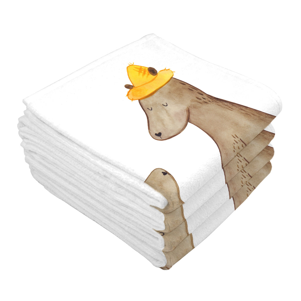 Gäste Handtuch Bären mit Hut Gästetuch, Reisehandtuch, Sport Handtuch, Frottier, Kinder Handtuch, Familie, Vatertag, Muttertag, Bruder, Schwester, Mama, Papa, Oma, Opa, Bär, Bären, Vater, Papi, Paps, Dad, Daddy, Lieblingsmensch, Sohn, Söhne, Kind, Kinder, Vater-Sohn, Family, Vorbild