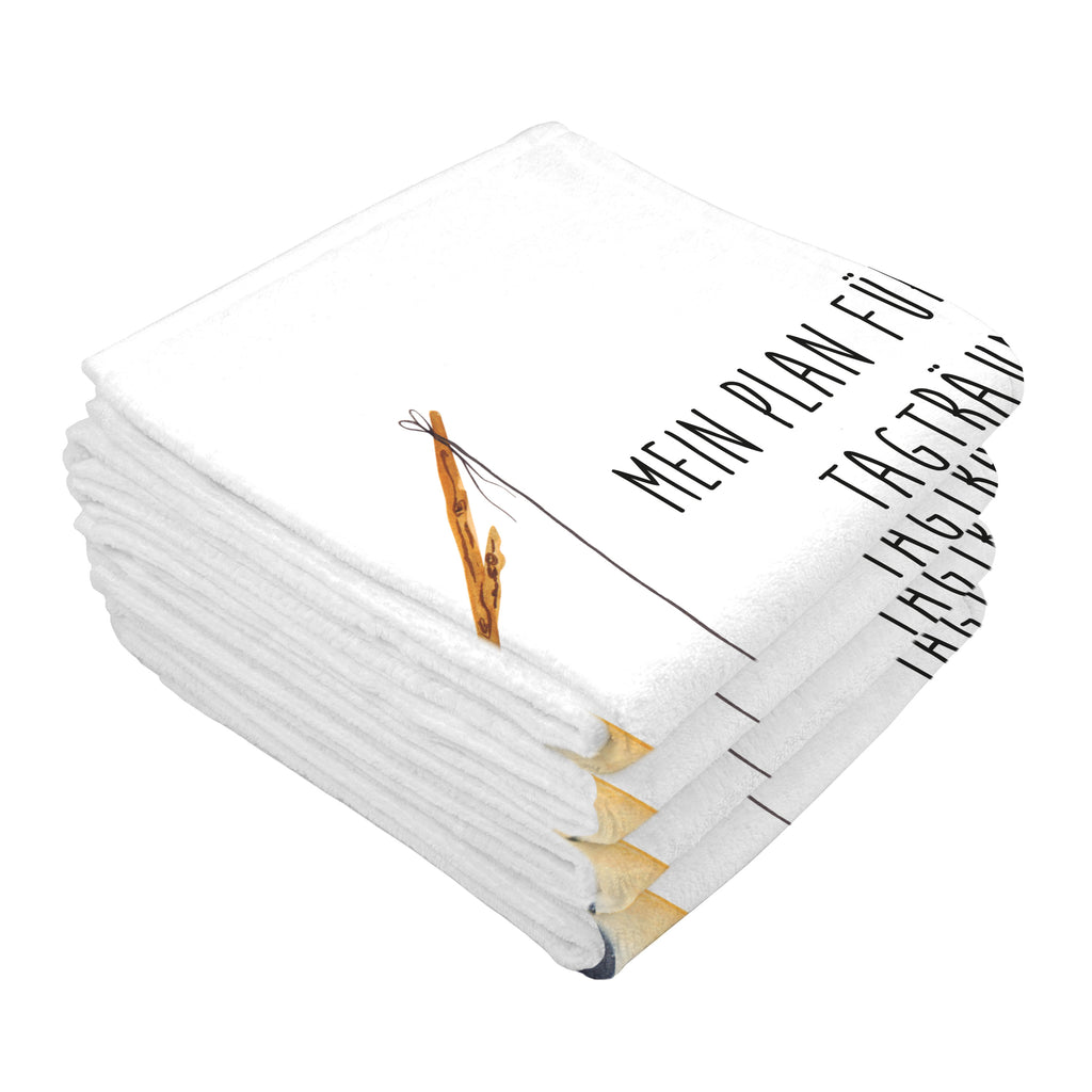 Gäste Handtuch Pinguin Angler Gästetuch, Reisehandtuch, Sport Handtuch, Frottier, Kinder Handtuch, Pinguin, Pinguine, Angeln, Angler, Tagträume, Hobby, Plan, Planer, Tagesplan, Neustart, Motivation, Geschenk, Freundinnen, Geschenkidee, Urlaub, Wochenende