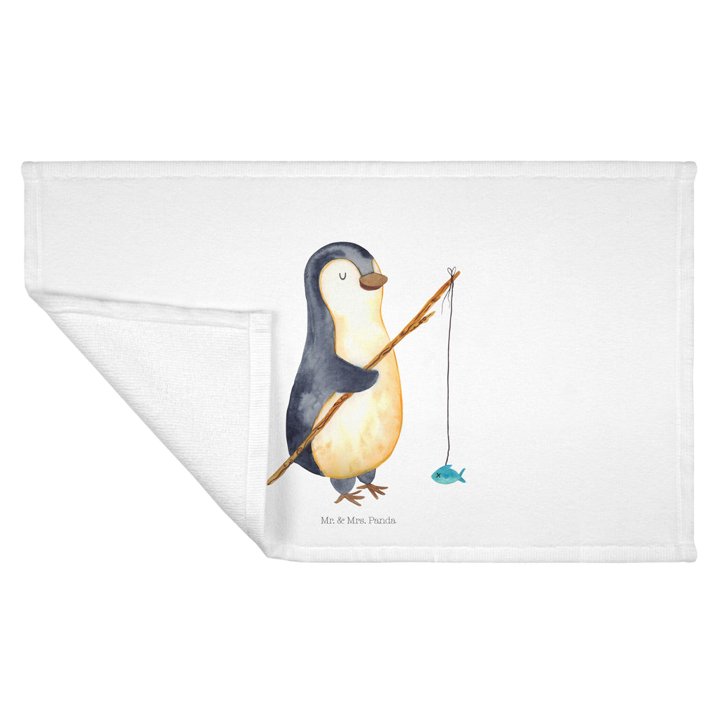 Gäste Handtuch Pinguin Angler Gästetuch, Reisehandtuch, Sport Handtuch, Frottier, Kinder Handtuch, Pinguin, Pinguine, Angeln, Angler, Tagträume, Hobby, Plan, Planer, Tagesplan, Neustart, Motivation, Geschenk, Freundinnen, Geschenkidee, Urlaub, Wochenende