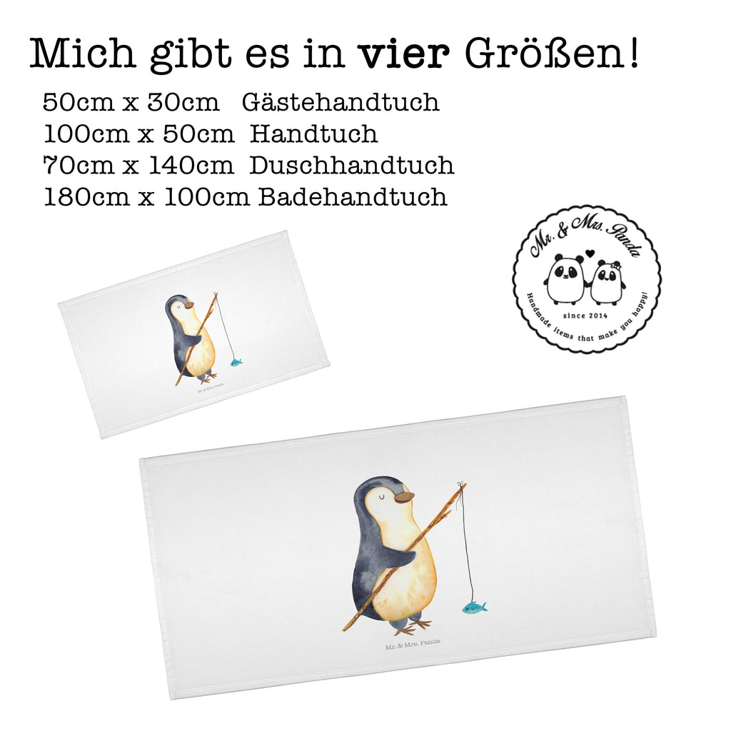 Gäste Handtuch Pinguin Angler Gästetuch, Reisehandtuch, Sport Handtuch, Frottier, Kinder Handtuch, Pinguin, Pinguine, Angeln, Angler, Tagträume, Hobby, Plan, Planer, Tagesplan, Neustart, Motivation, Geschenk, Freundinnen, Geschenkidee, Urlaub, Wochenende