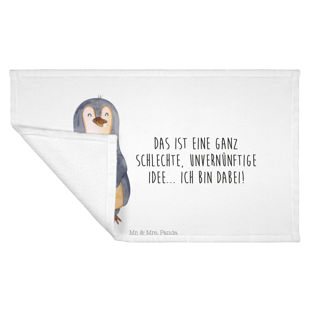 Gäste Handtuch Pinguin Lolli Gästetuch, Reisehandtuch, Sport Handtuch, Frottier, Kinder Handtuch, Pinguin, Pinguine, Lolli, Süßigkeiten, Blödsinn, Spruch, Rebell, Gauner, Ganove, Rabauke