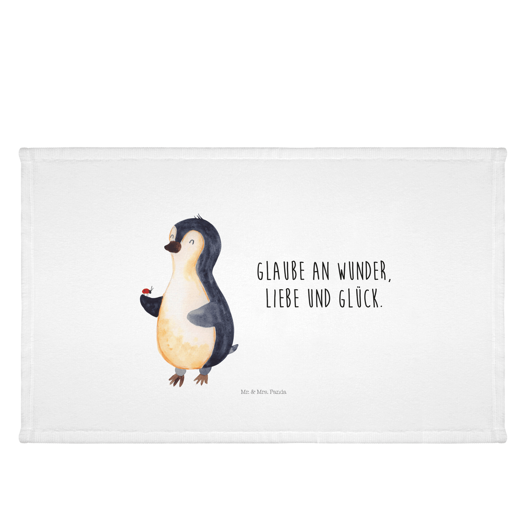 50 x 100 Handtuch Pinguin Marienkäfer Handtuch, Badehandtuch, Badezimmer, Handtücher, groß, Kinder, Baby, Pinguin, Pinguine, Marienkäfer, Liebe, Wunder, Glück, Freude, Lebensfreude