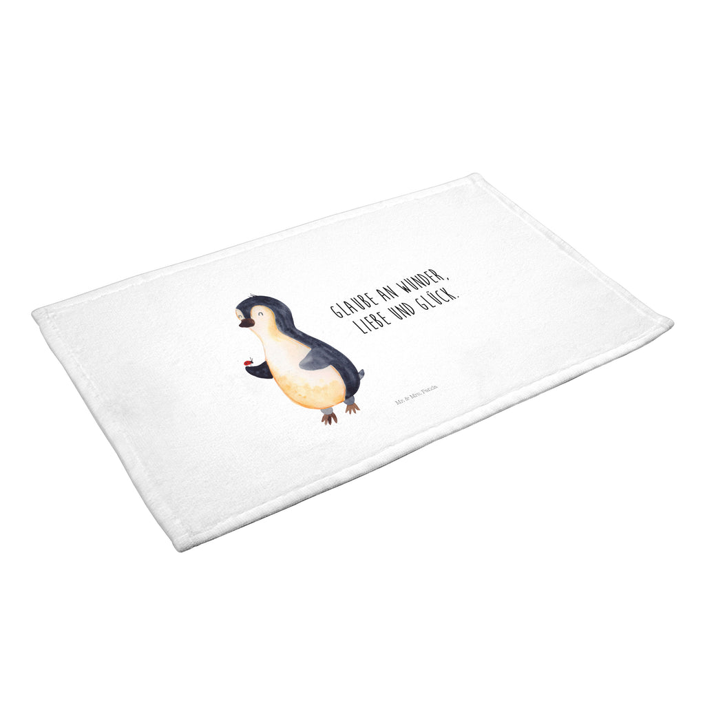50 x 100 Handtuch Pinguin Marienkäfer Handtuch, Badehandtuch, Badezimmer, Handtücher, groß, Kinder, Baby, Pinguin, Pinguine, Marienkäfer, Liebe, Wunder, Glück, Freude, Lebensfreude