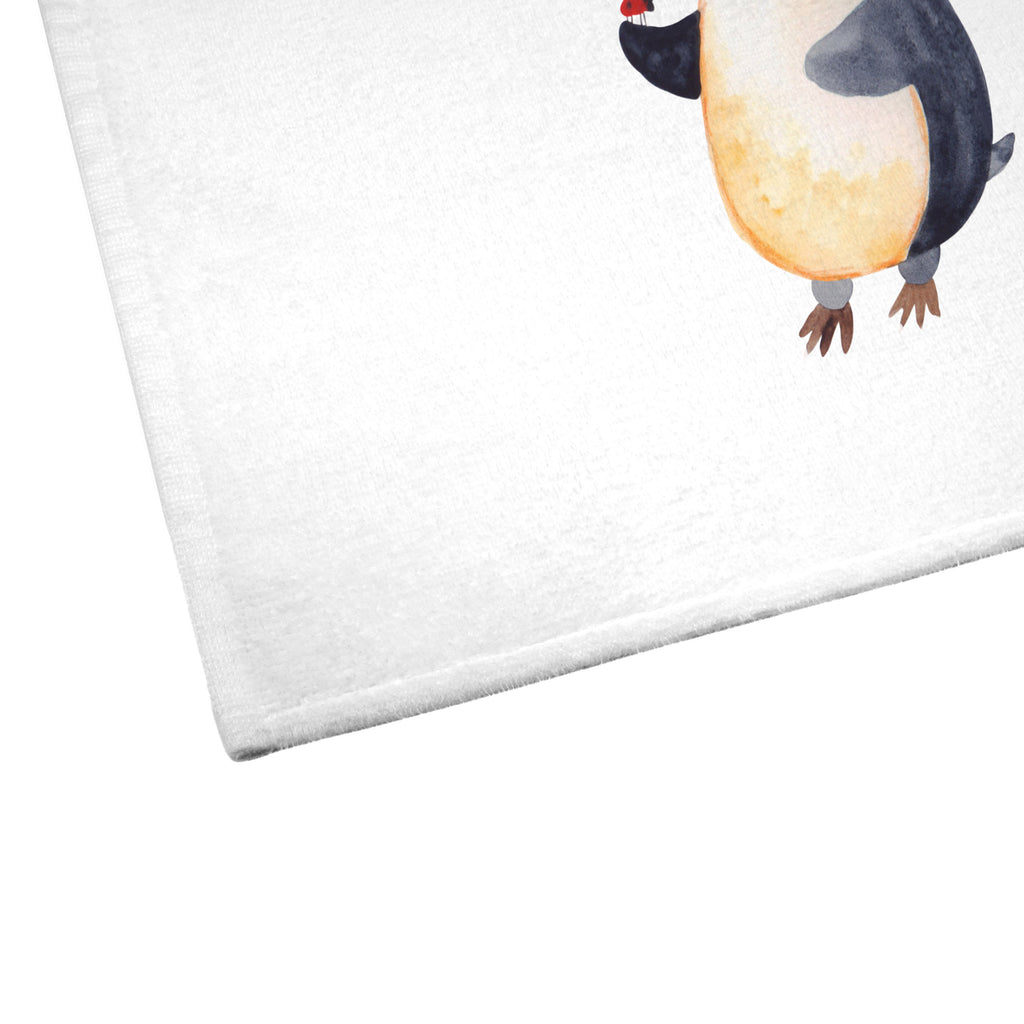 50 x 100 Handtuch Pinguin Marienkäfer Handtuch, Badehandtuch, Badezimmer, Handtücher, groß, Kinder, Baby, Pinguin, Pinguine, Marienkäfer, Liebe, Wunder, Glück, Freude, Lebensfreude