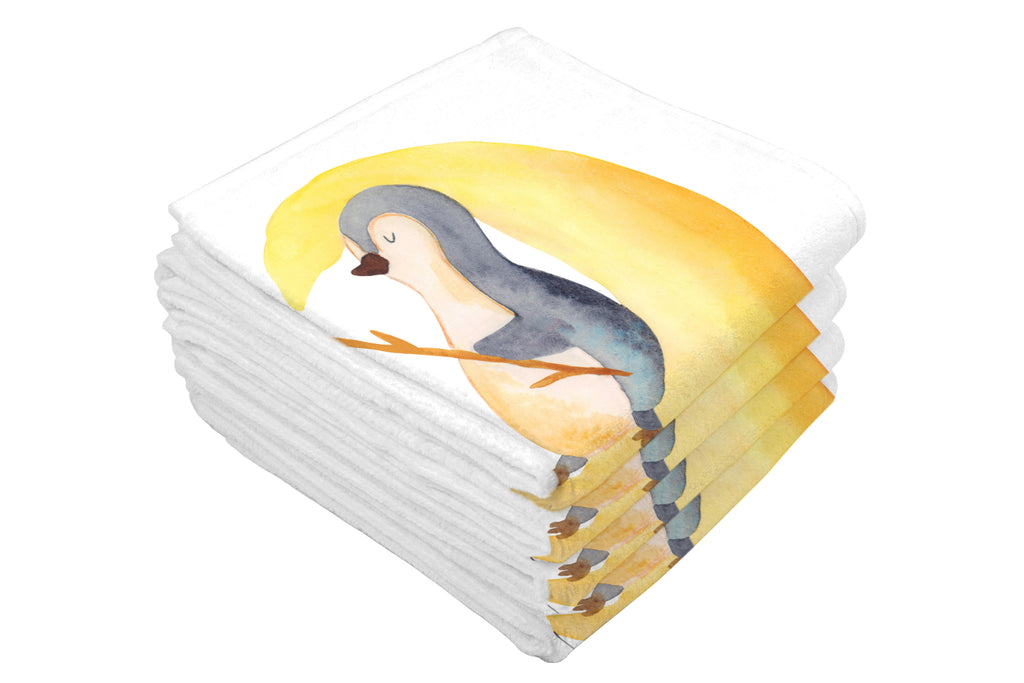 Gäste Handtuch Pinguin Mond Gästetuch, Reisehandtuch, Sport Handtuch, Frottier, Kinder Handtuch, Pinguin, Pinguine, Spruch, schlafen, Nachtruhe, Einschlafen, Schlafzimmer, Schlafstörungen, Gästezimmer