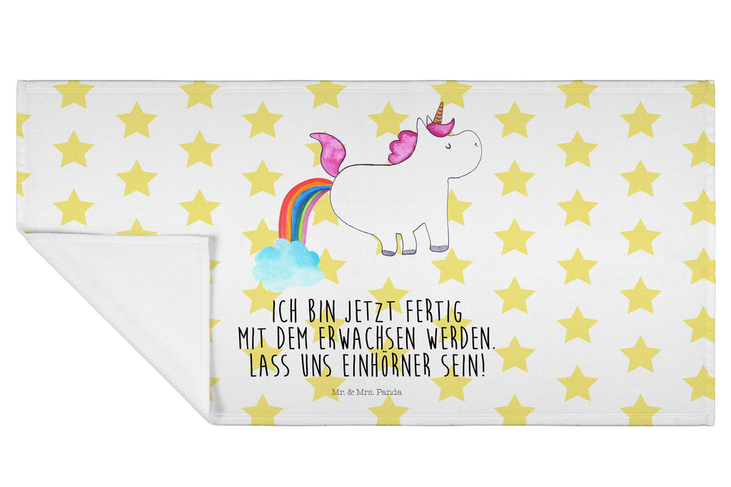 Gäste Handtuch Einhorn Pupsend Gästetuch, Reisehandtuch, Sport Handtuch, Frottier, Kinder Handtuch, Einhorn, Einhörner, Einhorn Deko, Pegasus, Unicorn, Pups, Regenbogen, Glitzer, Einhornpower, Erwachsenwerden, Spaß, lustig, Freundin