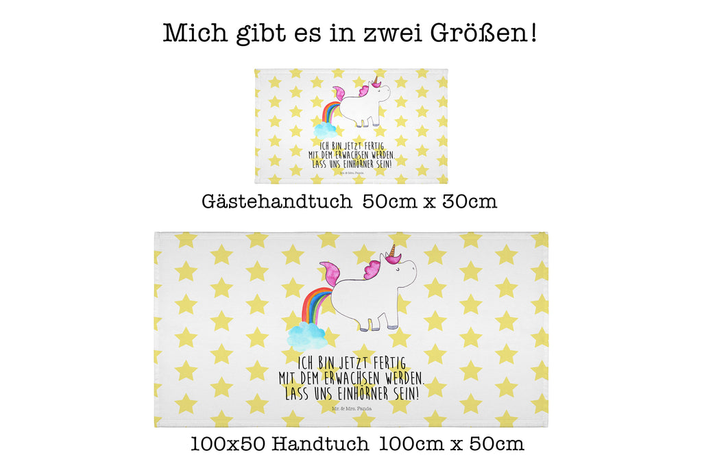 Gäste Handtuch Einhorn Pupsend Gästetuch, Reisehandtuch, Sport Handtuch, Frottier, Kinder Handtuch, Einhorn, Einhörner, Einhorn Deko, Pegasus, Unicorn, Pups, Regenbogen, Glitzer, Einhornpower, Erwachsenwerden, Spaß, lustig, Freundin