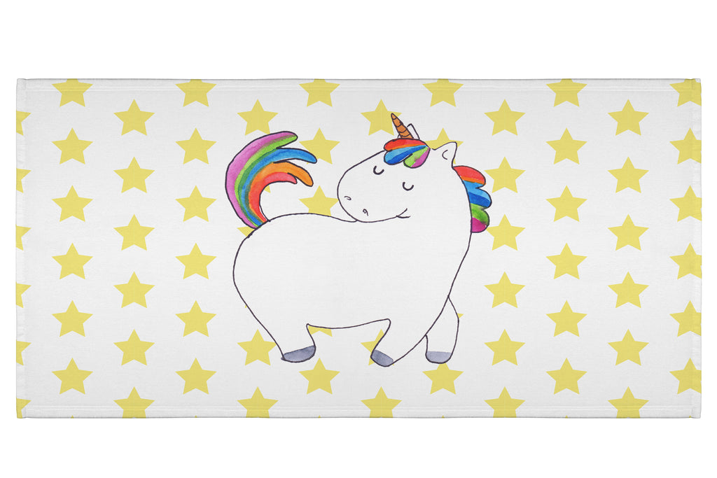 50 x 100 Handtuch Einhorn stolzierend Handtuch, Badehandtuch, Badezimmer, Handtücher, groß, Kinder, Baby, Einhorn, Einhörner, Einhorn Deko, Pegasus, Unicorn, stolz, anders, bunt, Pferd, Reiter, Reiten, Freundin, Geschenk