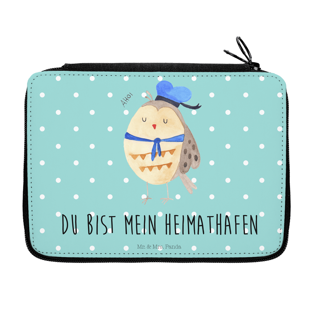 Federmappe Eule Matrosen Federmappe, Stiftetasche, Stifte Etui, Schule, Einschulung, Geschenk, Kind, Schüler, Schülerin, Stifterolle, Federmäppchen, Motiv, Grundschule, Federmäppchen bedruckt, Büro Stifte Etui, Bestückte Federmappe, Kinder Federmappe, Federmappe Einschulung, Eule, Eule Spruch, Eule Deko, Owl, Wortspiel lustig, Matrose, Freundin, Ehe, Seefahrer, Heimathafen, Hochzeitstag Geschenk