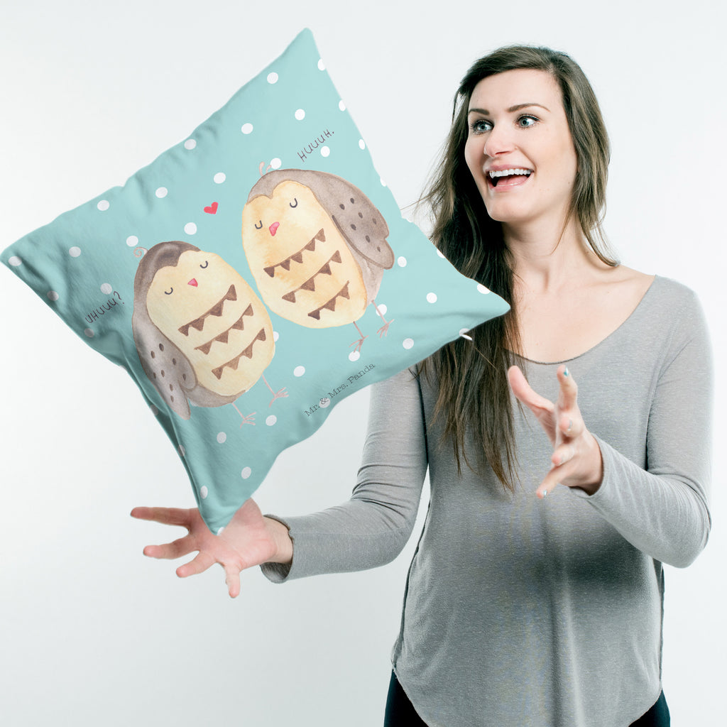 40x40 Kissen Eule Liebe Kissenhülle, Kopfkissen, Sofakissen, Dekokissen, Motivkissen, Eule, Eule Deko, Liebe, Hochzeit Spruch, Owl, All you need is love, Liebe Spruch, Freundin Geschenk, Freund, Wortspiel lustig
