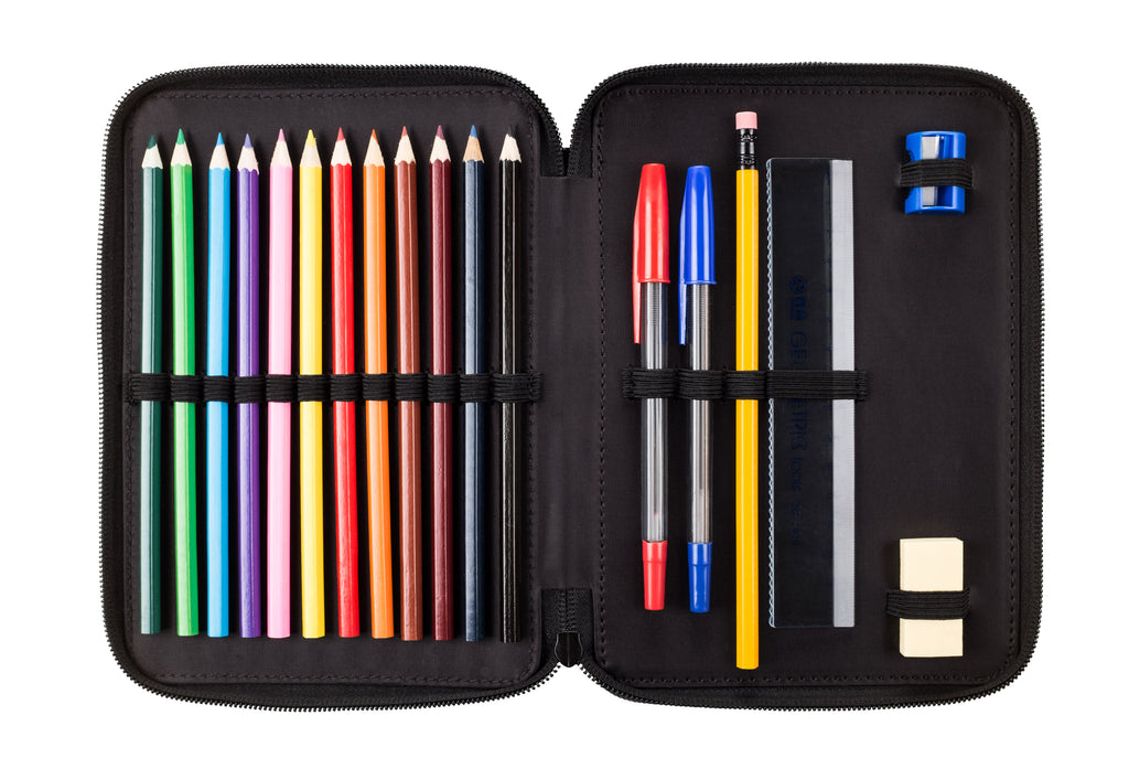 Federmappe Prüfungsbär Federmappe, Stiftetasche, Stifte Etui, Schule, Einschulung, Geschenk, Kind, Schüler, Schülerin, Stifterolle, Federmäppchen, Motiv, Grundschule, Federmäppchen bedruckt, Büro Stifte Etui, Bestückte Federmappe, Kinder Federmappe, Federmappe Einschulung, Bär, Teddy, Teddybär, Abitur, Prüfungen, Prüfung bestanden, Abschluss, Zeugnis, Abschlusszeugnis