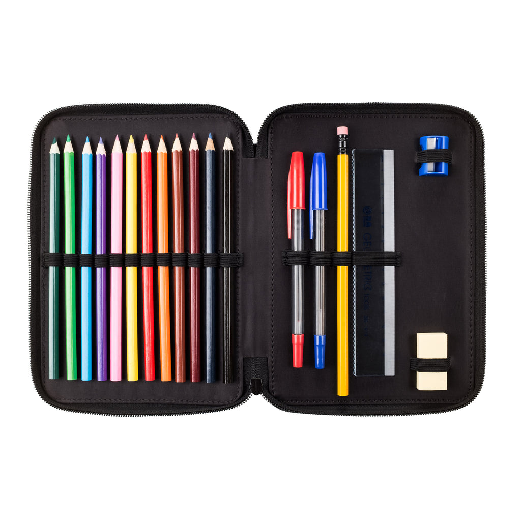 Federmappe Konfirmation-Bär Federmappe, Stiftetasche, Stifte Etui, Schule, Einschulung, Geschenk, Kind, Schüler, Schülerin, Stifterolle, Federmäppchen, Motiv, Grundschule, Federmäppchen bedruckt, Büro Stifte Etui, Bestückte Federmappe, Kinder Federmappe, Federmappe Einschulung, Bär, Teddy, Teddybär, Konfirmation, Kirche, evangelisch, Gottesdienst
