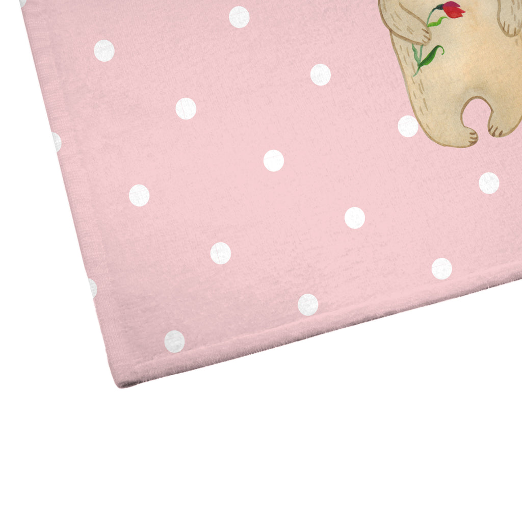 50 x 100 Handtuch Bären mit Blumenkranz Handtuch, Badehandtuch, Badezimmer, Handtücher, groß, Kinder, Baby, Familie, Vatertag, Muttertag, Bruder, Schwester, Mama, Papa, Oma, Opa, Bär, Bären, Mutter, Mutti, Mami, Lieblingsmensch, Lieblingsmama, beste Mutter, weltbeste Mama, Geschenk Mama. Muttertag, Tochter, Kind, Töchter, Family, Vorbild