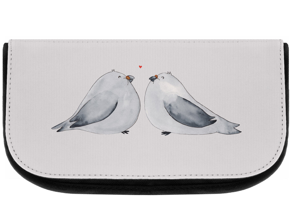 Kosmetiktasche Turteltauben Liebe Kosmetikbeutel, Kulturtasche, Kulturbeutel, Schminktasche, Make-Up Tasche, Liebe, Partner, Freund, Freundin, Ehemann, Ehefrau, Heiraten, Verlobung, Heiratsantrag, Liebesgeschenk, Jahrestag, Hocheitstag, Turteltauben, Turteltäubchen, Tauben, Verliebt, Verlobt, Verheiratet, Geschenk Freundin, Geschenk Freund, Liebesbeweis, Hochzeitstag, Geschenk Hochzeit