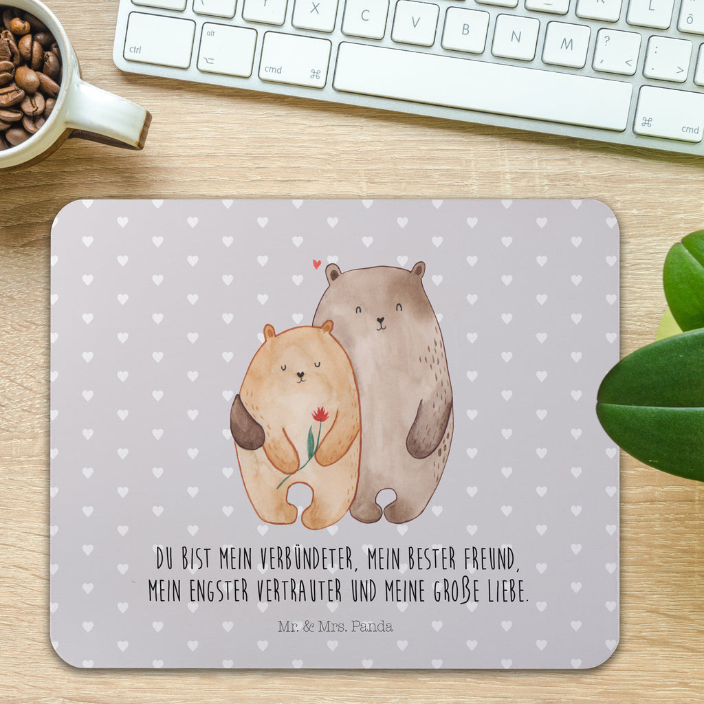 Mauspad Bären Liebe Mousepad, Computer zubehör, Büroausstattung, PC Zubehör, Arbeitszimmer, Mauspad, Einzigartiges Mauspad, Designer Mauspad, Liebe, Partner, Freund, Freundin, Ehemann, Ehefrau, Heiraten, Verlobung, Heiratsantrag, Liebesgeschenk, Jahrestag, Hocheitstag, Verliebt, Verlobt, Verheiratet, Geschenk Freundin, Geschenk Freund, Liebesbeweis, Hochzeitstag, Geschenk Hochzeit, Bären, Bärchen, Bär