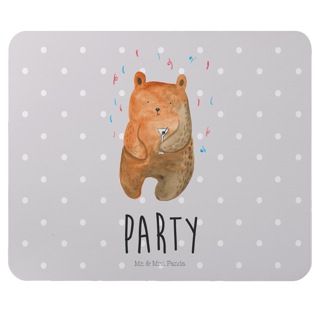 Mauspad Bär Party Mousepad, Computer zubehör, Büroausstattung, PC Zubehör, Arbeitszimmer, Mauspad, Einzigartiges Mauspad, Designer Mauspad, Bär, Teddy, Teddybär, Geburtstag, Geburtstagsgeschenk, Geschenk, Party, Feiern, Abfeiern, Mitbringsel, Gute Laune, Lustig
