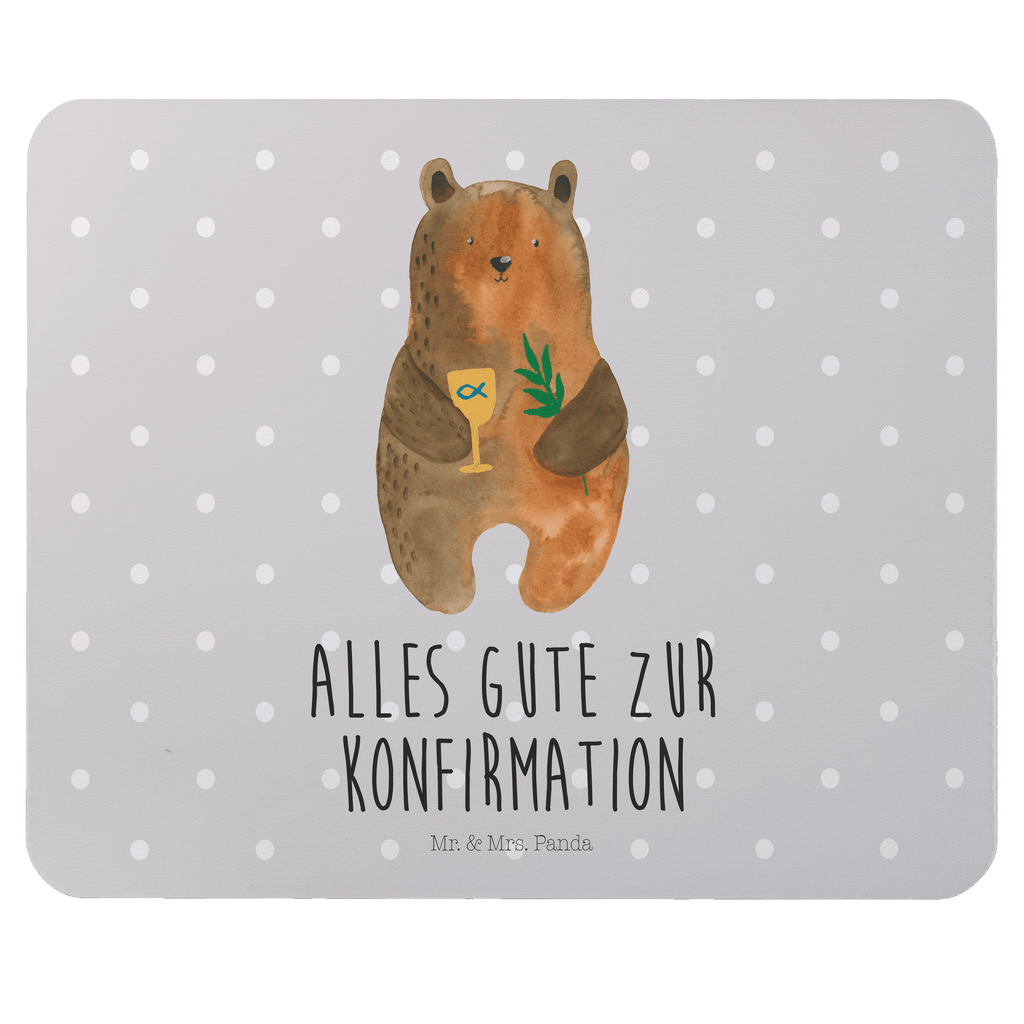Mauspad Konfirmation-Bär Mousepad, Computer zubehör, Büroausstattung, PC Zubehör, Arbeitszimmer, Mauspad, Einzigartiges Mauspad, Designer Mauspad, Bär, Teddy, Teddybär, Konfirmation, Kirche, evangelisch, Gottesdienst