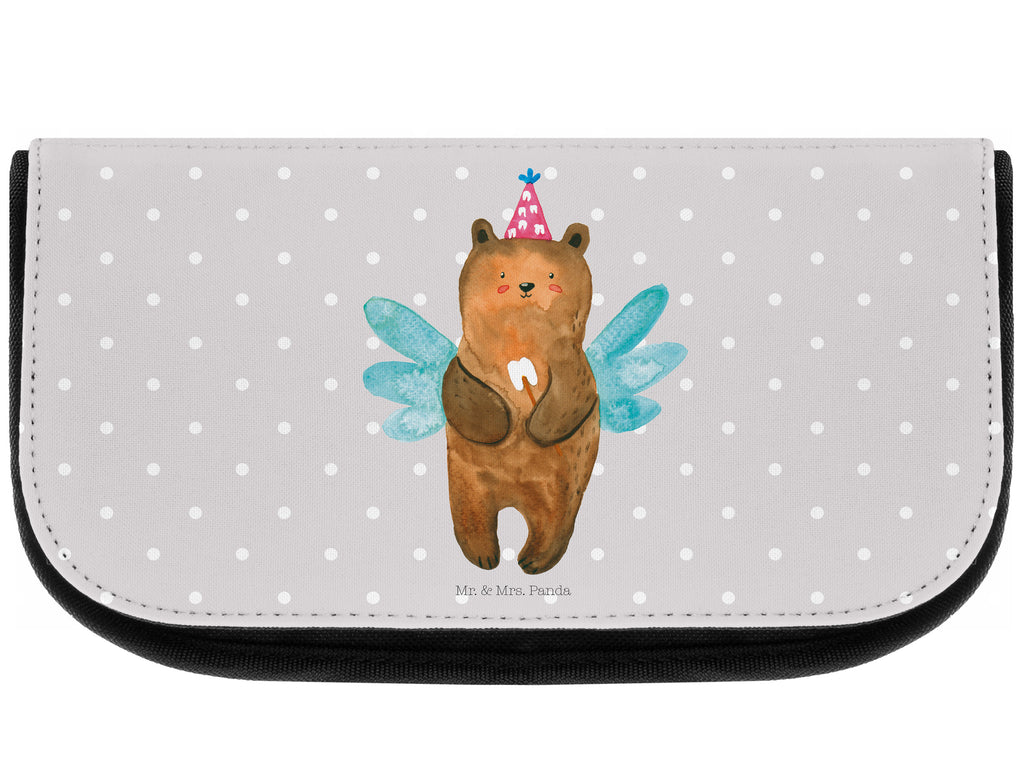 Kosmetiktasche Zahnfee Bär Kosmetikbeutel, Kulturtasche, Kulturbeutel, Schminktasche, Make-Up Tasche, Bär, Teddy, Teddybär, Zahnfee, Fee, Milchzahn, Erster Zahn