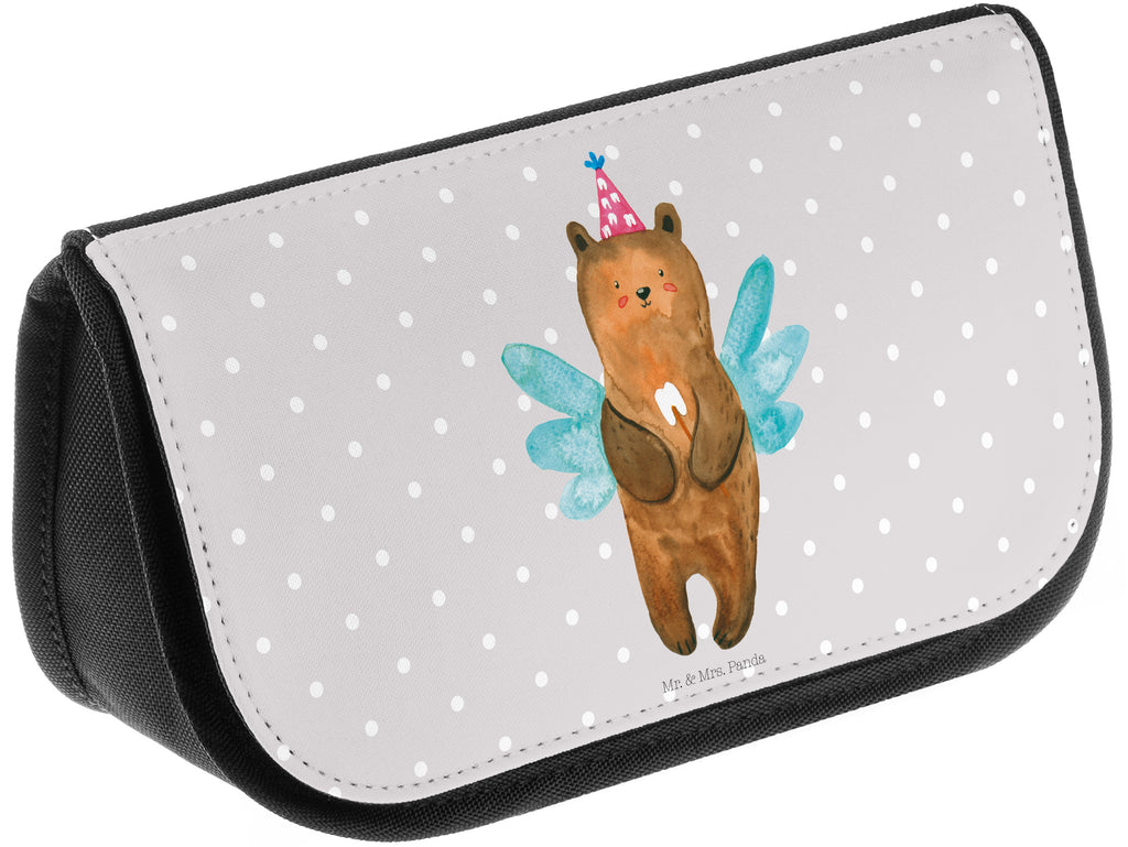 Kosmetiktasche Zahnfee Bär Kosmetikbeutel, Kulturtasche, Kulturbeutel, Schminktasche, Make-Up Tasche, Bär, Teddy, Teddybär, Zahnfee, Fee, Milchzahn, Erster Zahn
