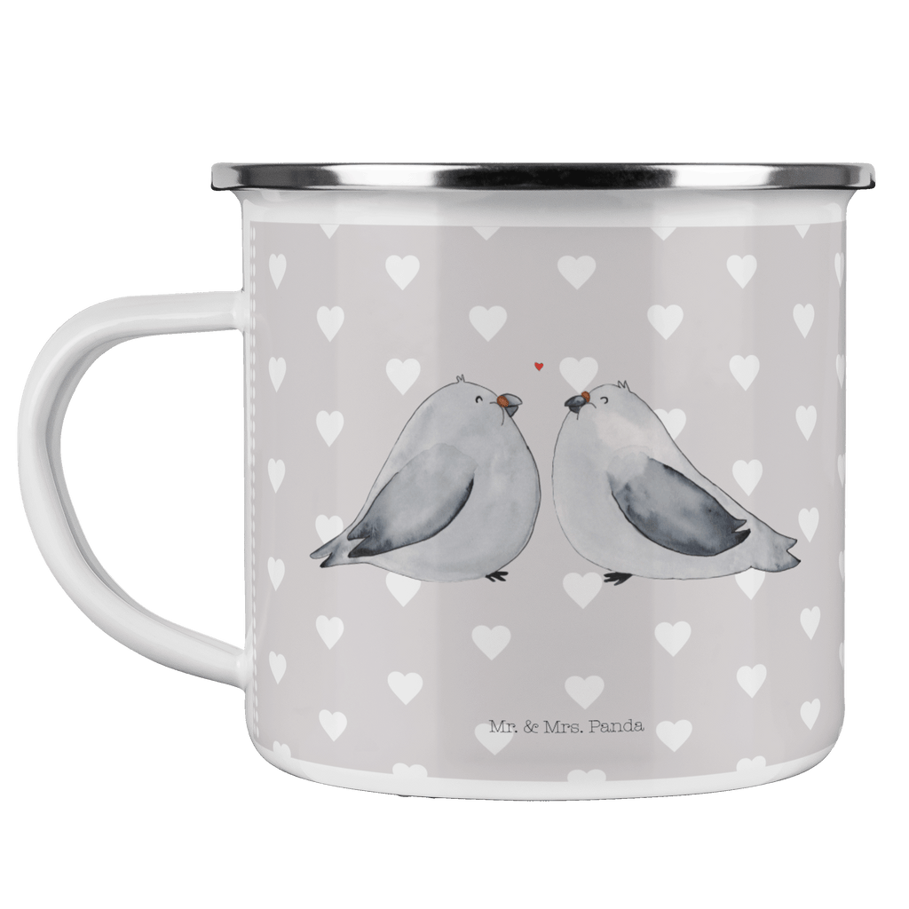 Camping Emaille Tasse Turteltauben Liebe Campingtasse, Trinkbecher, Metalltasse, Outdoor Tasse, Emaille Trinkbecher, Blechtasse Outdoor, Emaille Campingbecher, Edelstahl Trinkbecher, Metalltasse für Camping, Kaffee Blechtasse, Camping Tasse Metall, Liebe, Partner, Freund, Freundin, Ehemann, Ehefrau, Heiraten, Verlobung, Heiratsantrag, Liebesgeschenk, Jahrestag, Hocheitstag, Turteltauben, Turteltäubchen, Tauben, Verliebt, Verlobt, Verheiratet, Geschenk Freundin, Geschenk Freund, Liebesbeweis, Hochzeitstag, Geschenk Hochzeit