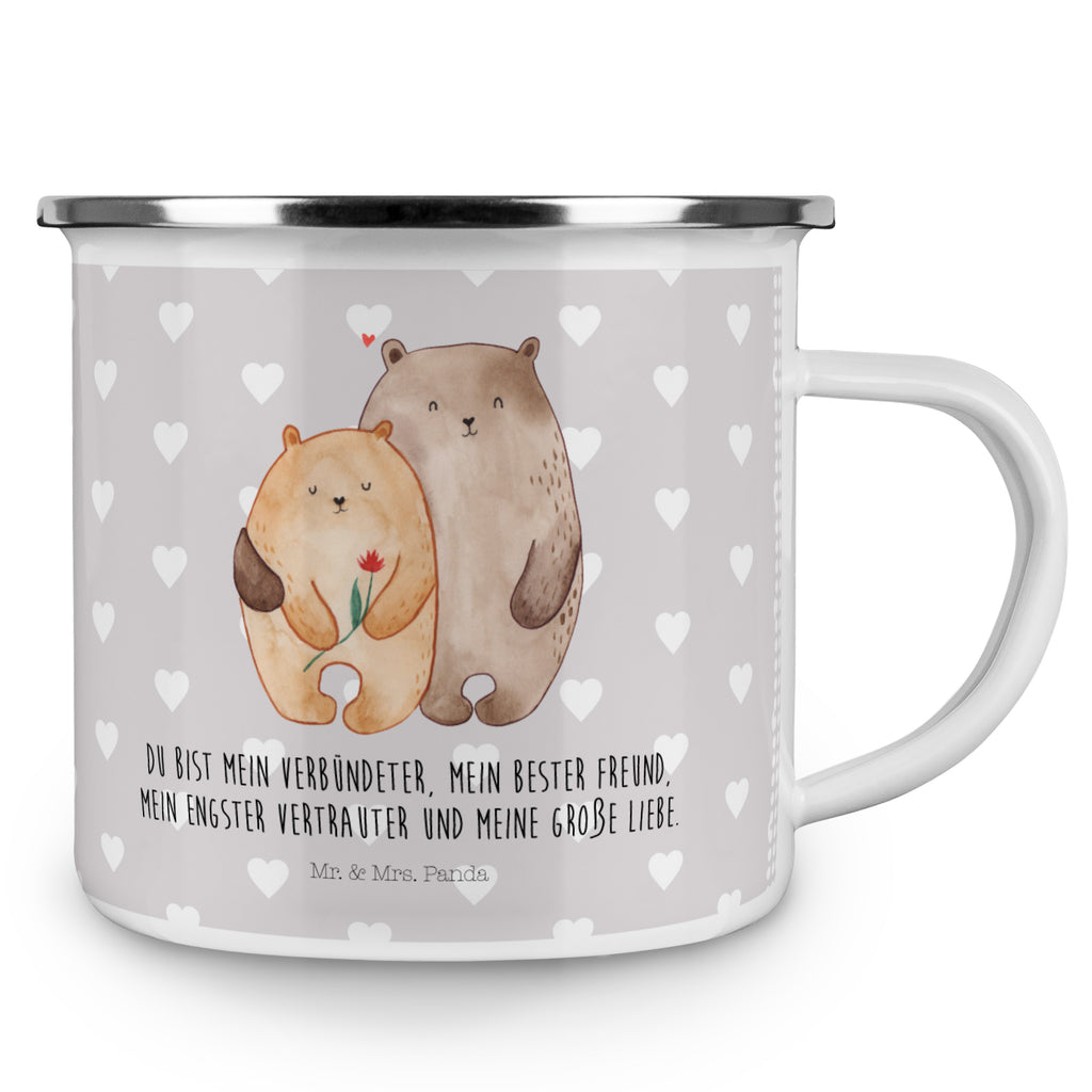 Camping Emaille Tasse Bären Liebe Campingtasse, Trinkbecher, Metalltasse, Outdoor Tasse, Emaille Trinkbecher, Blechtasse Outdoor, Emaille Campingbecher, Edelstahl Trinkbecher, Metalltasse für Camping, Kaffee Blechtasse, Camping Tasse Metall, Liebe, Partner, Freund, Freundin, Ehemann, Ehefrau, Heiraten, Verlobung, Heiratsantrag, Liebesgeschenk, Jahrestag, Hocheitstag, Verliebt, Verlobt, Verheiratet, Geschenk Freundin, Geschenk Freund, Liebesbeweis, Hochzeitstag, Geschenk Hochzeit, Bären, Bärchen, Bär
