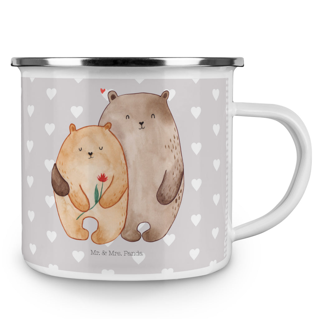 Camping Emaille Tasse Bären Liebe Campingtasse, Trinkbecher, Metalltasse, Outdoor Tasse, Emaille Trinkbecher, Blechtasse Outdoor, Emaille Campingbecher, Edelstahl Trinkbecher, Metalltasse für Camping, Kaffee Blechtasse, Camping Tasse Metall, Liebe, Partner, Freund, Freundin, Ehemann, Ehefrau, Heiraten, Verlobung, Heiratsantrag, Liebesgeschenk, Jahrestag, Hocheitstag, Verliebt, Verlobt, Verheiratet, Geschenk Freundin, Geschenk Freund, Liebesbeweis, Hochzeitstag, Geschenk Hochzeit, Bären, Bärchen, Bär