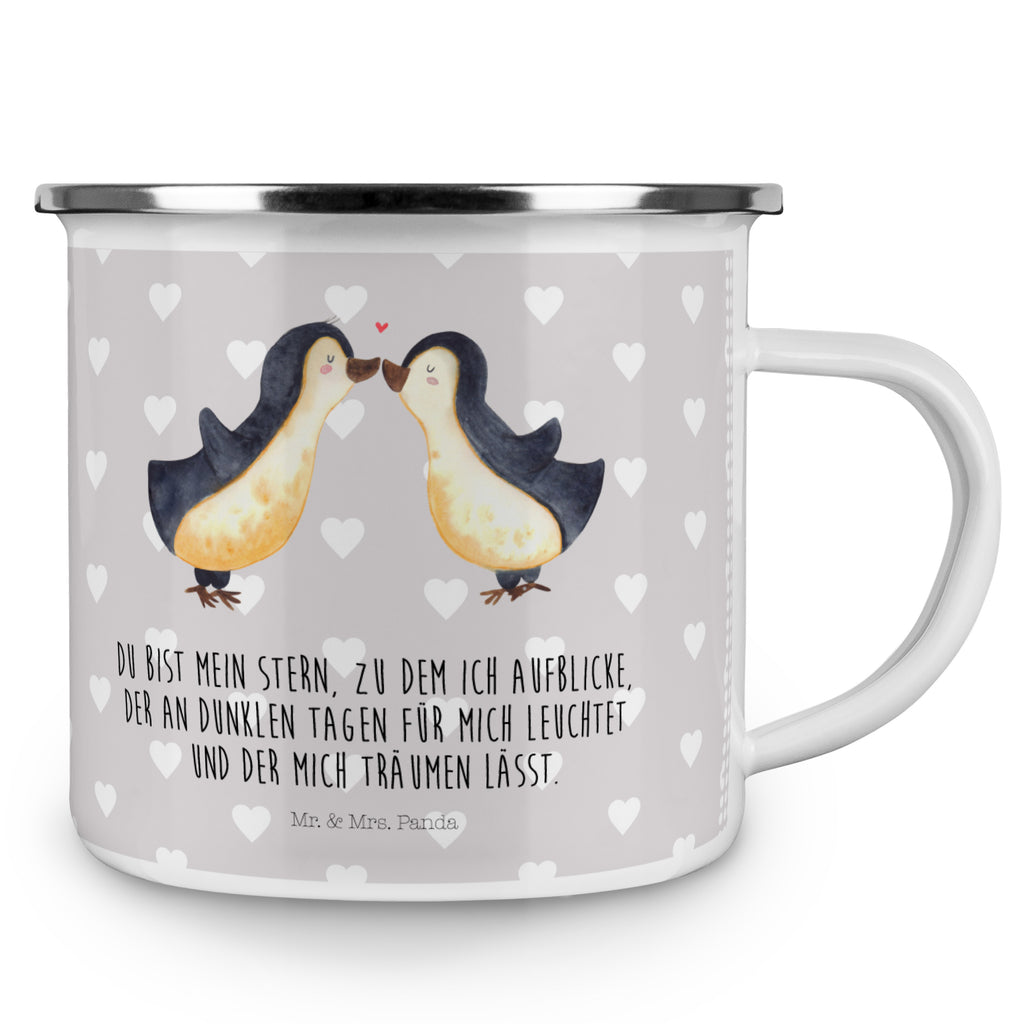 Camping Emaille Tasse Pinguin Liebe Campingtasse, Trinkbecher, Metalltasse, Outdoor Tasse, Emaille Trinkbecher, Blechtasse Outdoor, Emaille Campingbecher, Edelstahl Trinkbecher, Metalltasse für Camping, Kaffee Blechtasse, Camping Tasse Metall, Liebe, Partner, Freund, Freundin, Ehemann, Ehefrau, Heiraten, Verlobung, Heiratsantrag, Liebesgeschenk, Jahrestag, Hocheitstag, Pinguin, Pinguine, Pinguin Paar, Pinguinpaar, Pinguin Liebe, Paar, Pärchen. Liebespaar, Liebesbeweis, Liebesspruch, Hochzeitstag, Geschenk Freund, Geschenk Freundin, Verlobte, Verlobter, Love, Geschenk Hochzeitstag, Geschenkidee, Hochzeit, Gastgeschenk