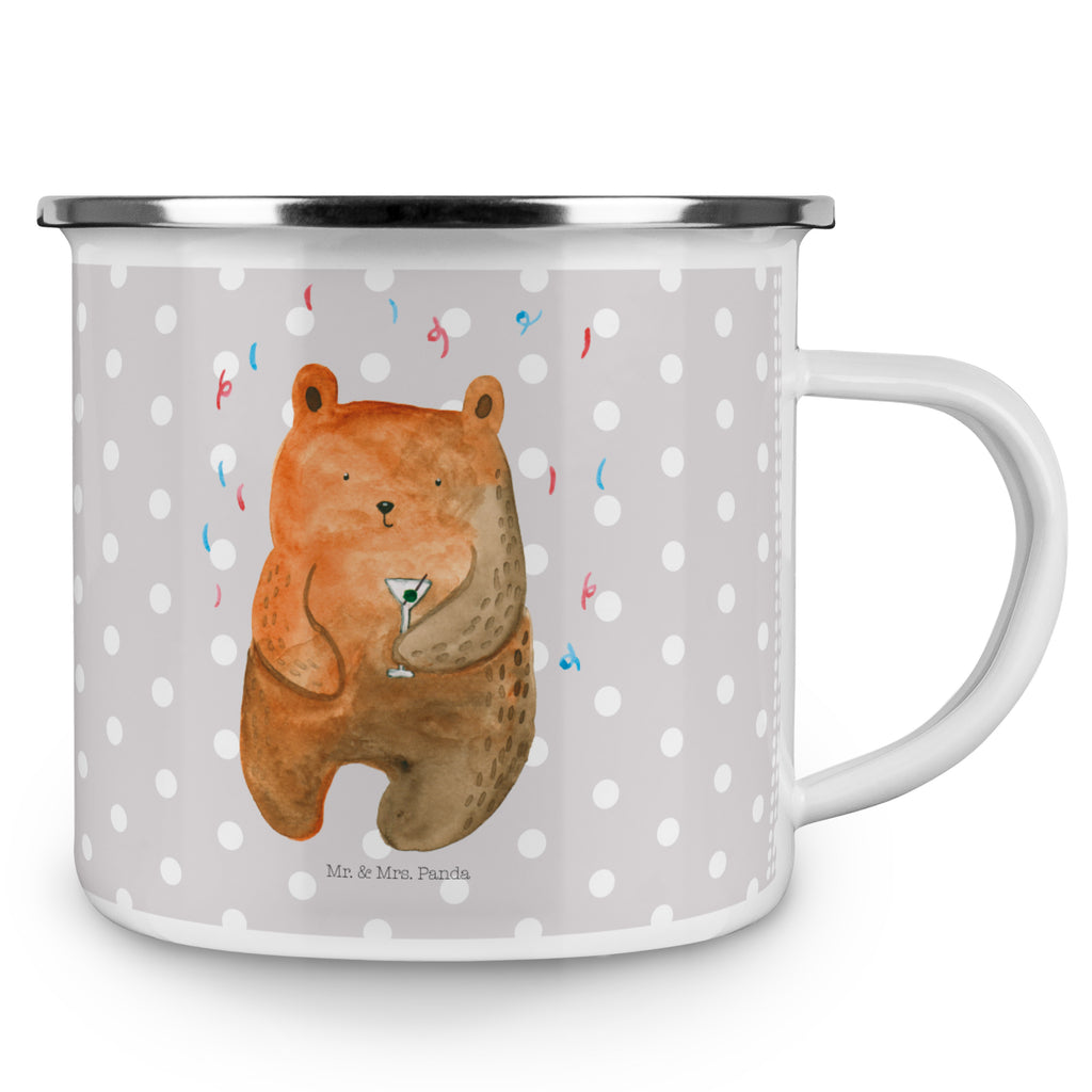 Camping Emaille Tasse Bär Party Campingtasse, Trinkbecher, Metalltasse, Outdoor Tasse, Emaille Trinkbecher, Blechtasse Outdoor, Emaille Campingbecher, Edelstahl Trinkbecher, Metalltasse für Camping, Kaffee Blechtasse, Camping Tasse Metall, Bär, Teddy, Teddybär, Geburtstag, Geburtstagsgeschenk, Geschenk, Party, Feiern, Abfeiern, Mitbringsel, Gute Laune, Lustig