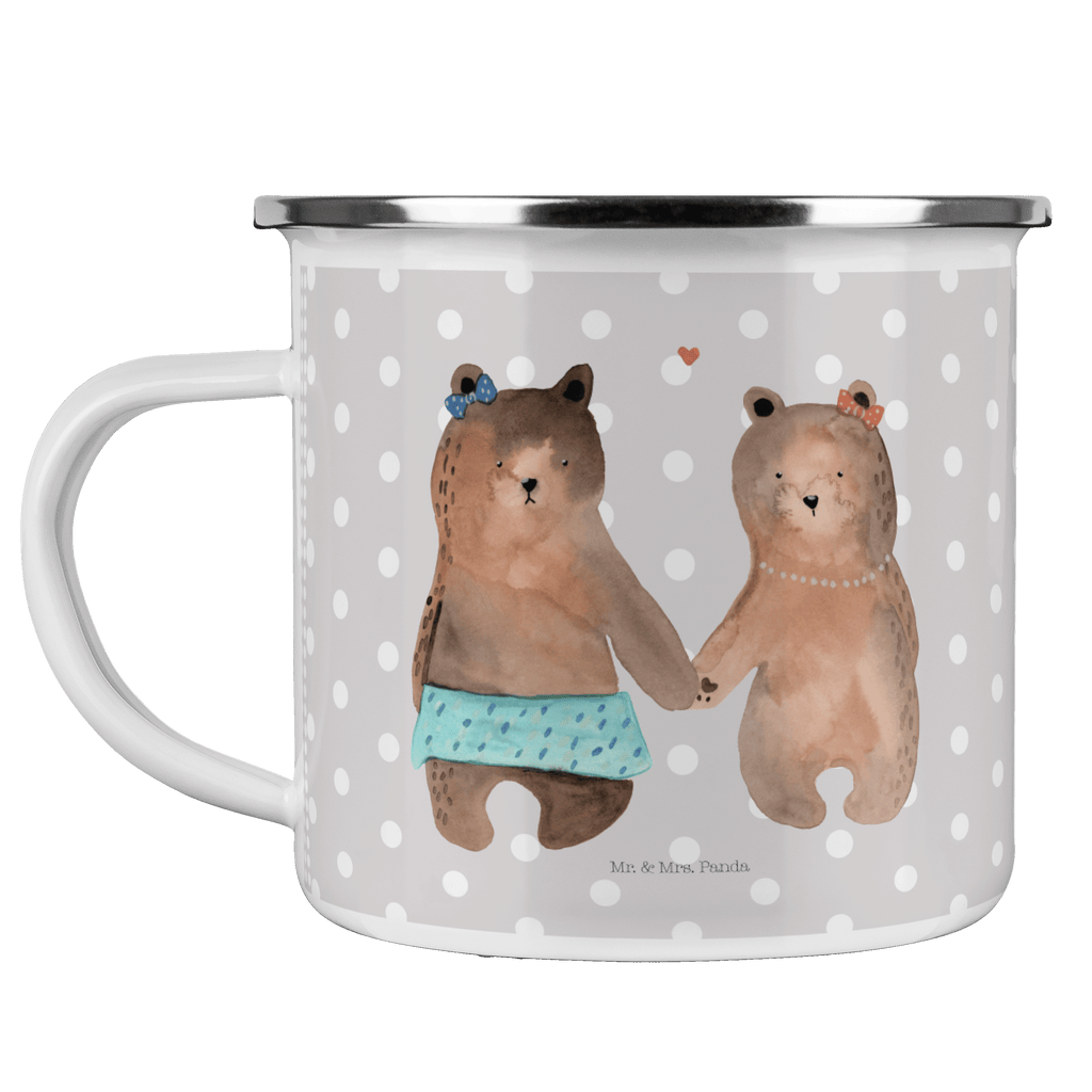 Camping Emaille Tasse Bär Freundin Campingtasse, Trinkbecher, Metalltasse, Outdoor Tasse, Emaille Trinkbecher, Blechtasse Outdoor, Emaille Campingbecher, Edelstahl Trinkbecher, Metalltasse für Camping, Kaffee Blechtasse, Camping Tasse Metall, Bär, Teddy, Teddybär, Bär Freundin Beste Freund Liebe Liebesbeweis Verliebt Kumpel Kumpeliene