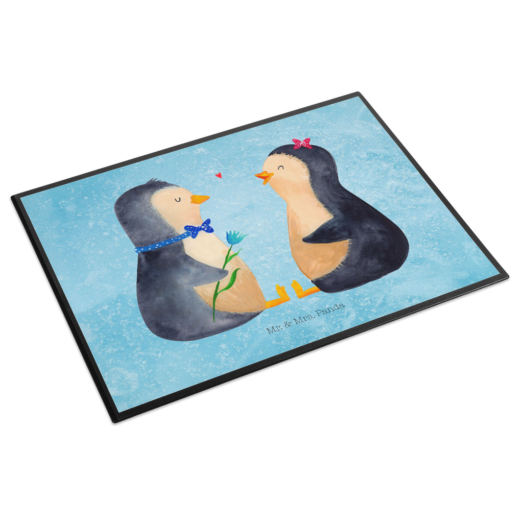 Schreibtischunterlage Pinguin Pärchen Schreibunterlage, Schreibtischauflage, Bürobedarf, Büroartikel, Schreibwaren, Schreibtisch Unterlagen, Schreibtischunterlage Groß, Pinguin, Pinguine, Liebe, Liebespaar, Liebesbeweis, Liebesgeschenk, Verlobung, Jahrestag, Hochzeitstag, Hochzeit, Hochzeitsgeschenk, große Liebe, Traumpaar