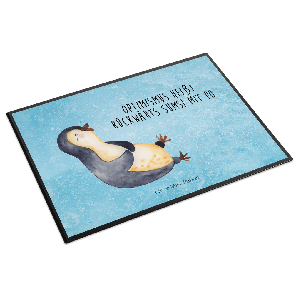 Schreibtischunterlage Pinguin lachend Schreibunterlage, Schreibtischauflage, Bürobedarf, Büroartikel, Schreibwaren, Schreibtisch Unterlagen, Schreibtischunterlage Groß, Pinguin, Pinguine, lustiger Spruch, Optimismus, Fröhlich, Lachen, Humor, Fröhlichkeit