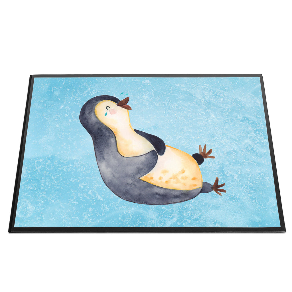 Schreibtischunterlage Pinguin lachend Schreibunterlage, Schreibtischauflage, Bürobedarf, Büroartikel, Schreibwaren, Schreibtisch Unterlagen, Schreibtischunterlage Groß, Pinguin, Pinguine, lustiger Spruch, Optimismus, Fröhlich, Lachen, Humor, Fröhlichkeit