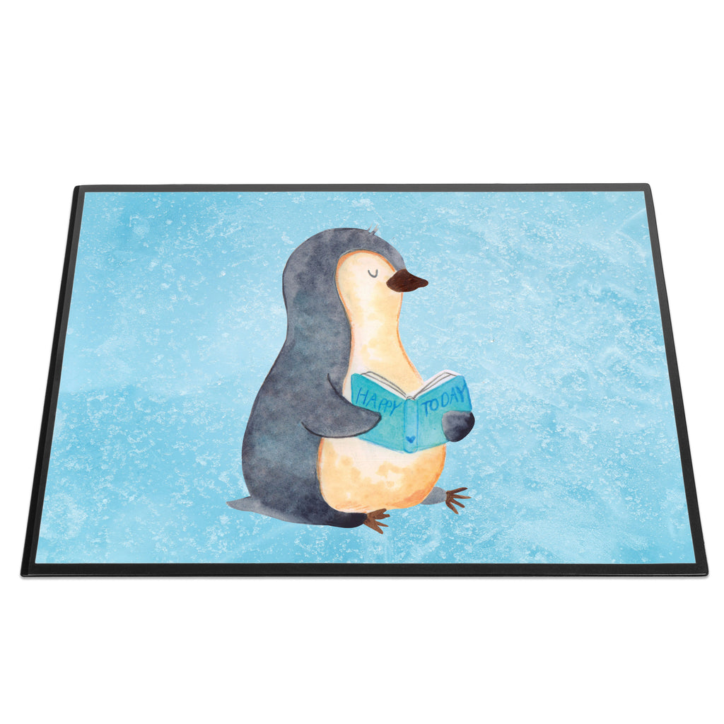 Schreibtischunterlage Pinguin Buch Schreibunterlage, Schreibtischauflage, Bürobedarf, Büroartikel, Schreibwaren, Schreibtisch Unterlagen, Schreibtischunterlage Groß, Pinguin, Pinguine, Buch, Lesen, Bücherwurm, Nichtstun, Faulenzen, Ferien, Urlaub, Freizeit