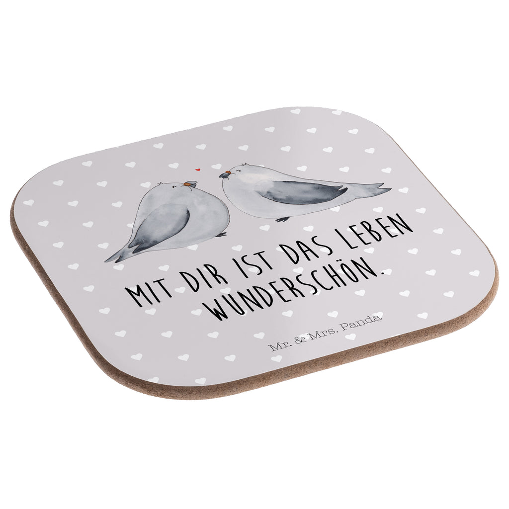 Quadratische Untersetzer Turteltauben Liebe Bierdeckel, Glasuntersetzer, Untersetzer Gläser, Getränkeuntersetzer, Liebe, Partner, Freund, Freundin, Ehemann, Ehefrau, Heiraten, Verlobung, Heiratsantrag, Liebesgeschenk, Jahrestag, Hocheitstag, Turteltauben, Turteltäubchen, Tauben, Verliebt, Verlobt, Verheiratet, Geschenk Freundin, Geschenk Freund, Liebesbeweis, Hochzeitstag, Geschenk Hochzeit