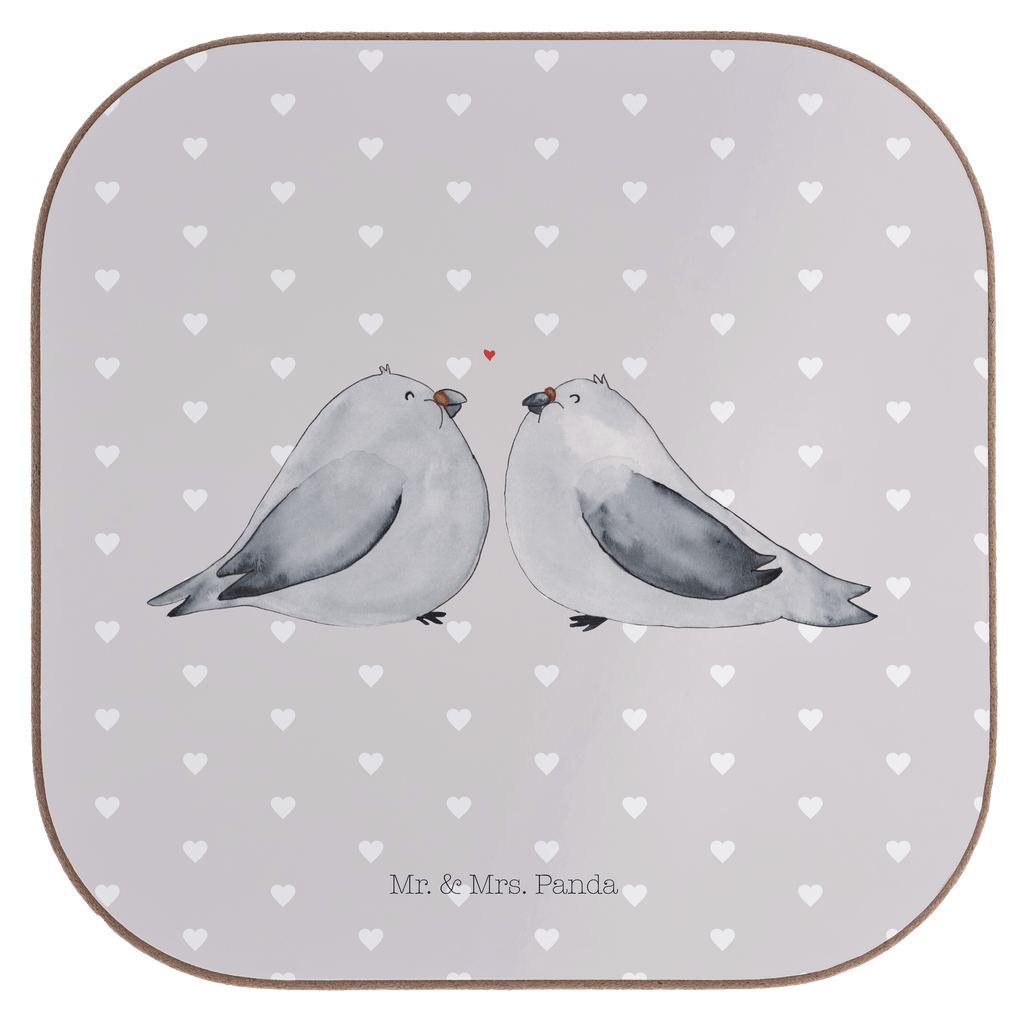 Quadratische Untersetzer Turteltauben Liebe Bierdeckel, Glasuntersetzer, Untersetzer Gläser, Getränkeuntersetzer, Liebe, Partner, Freund, Freundin, Ehemann, Ehefrau, Heiraten, Verlobung, Heiratsantrag, Liebesgeschenk, Jahrestag, Hocheitstag, Turteltauben, Turteltäubchen, Tauben, Verliebt, Verlobt, Verheiratet, Geschenk Freundin, Geschenk Freund, Liebesbeweis, Hochzeitstag, Geschenk Hochzeit