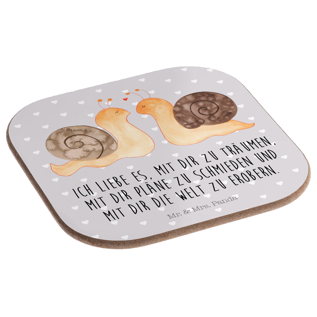 Quadratische Untersetzer Schnecken Liebe Bierdeckel, Glasuntersetzer, Untersetzer Gläser, Getränkeuntersetzer, Liebe, Partner, Freund, Freundin, Ehemann, Ehefrau, Heiraten, Verlobung, Heiratsantrag, Liebesgeschenk, Jahrestag, Hocheitstag