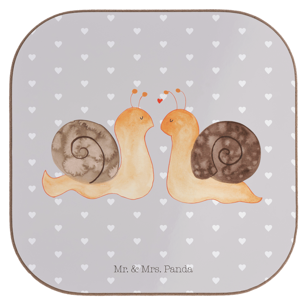Quadratische Untersetzer Schnecken Liebe Bierdeckel, Glasuntersetzer, Untersetzer Gläser, Getränkeuntersetzer, Liebe, Partner, Freund, Freundin, Ehemann, Ehefrau, Heiraten, Verlobung, Heiratsantrag, Liebesgeschenk, Jahrestag, Hocheitstag